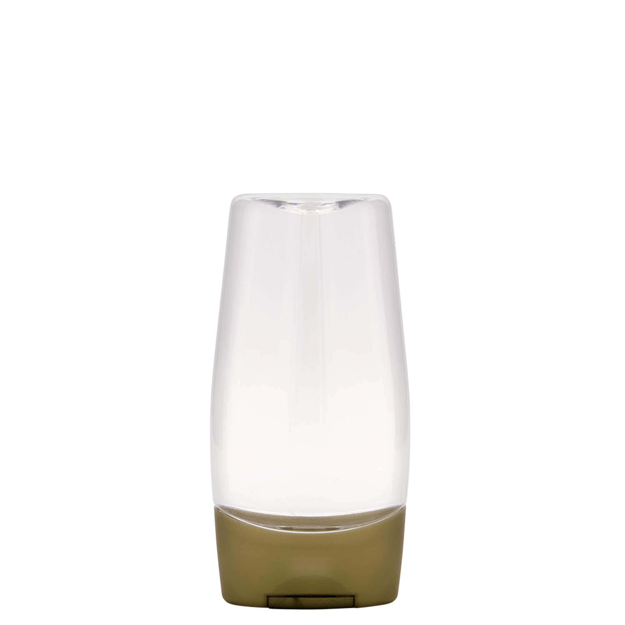 200 ml PET Şişe 'Sıkılabilir', oval, plastik