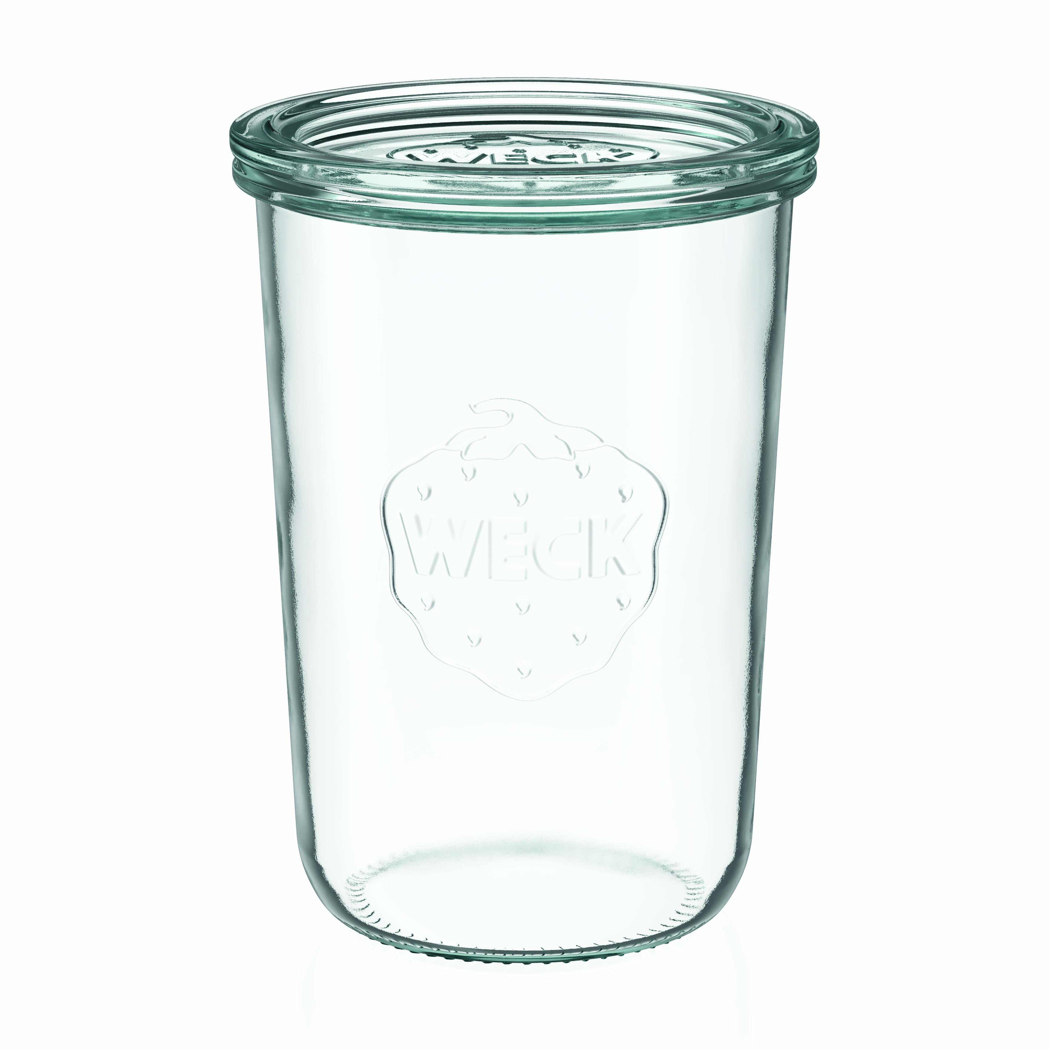 850 ml WECK ters çevirme kavanozu, ağız: yuvarlak kenar