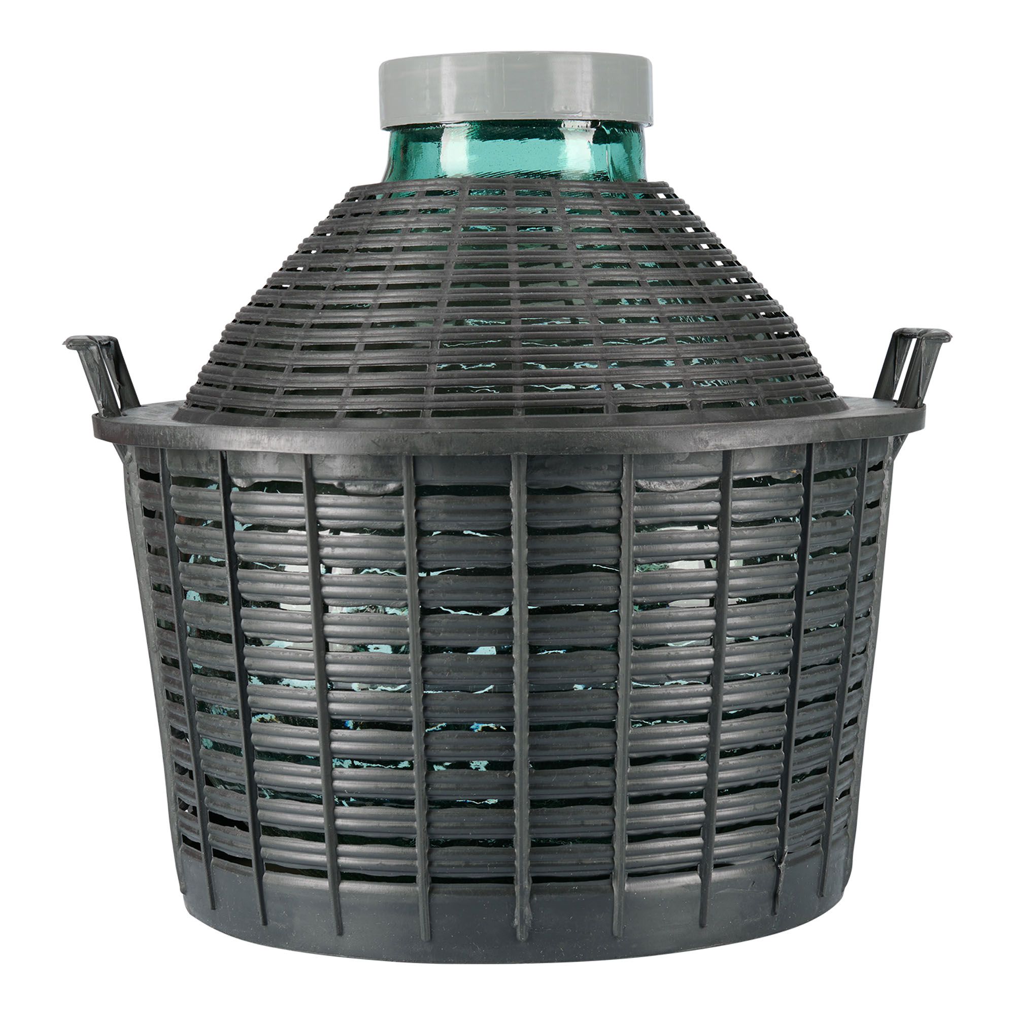 25 l Balon Şişe Geniş Ağız, Cam, Ağız: Vidalı Kapak