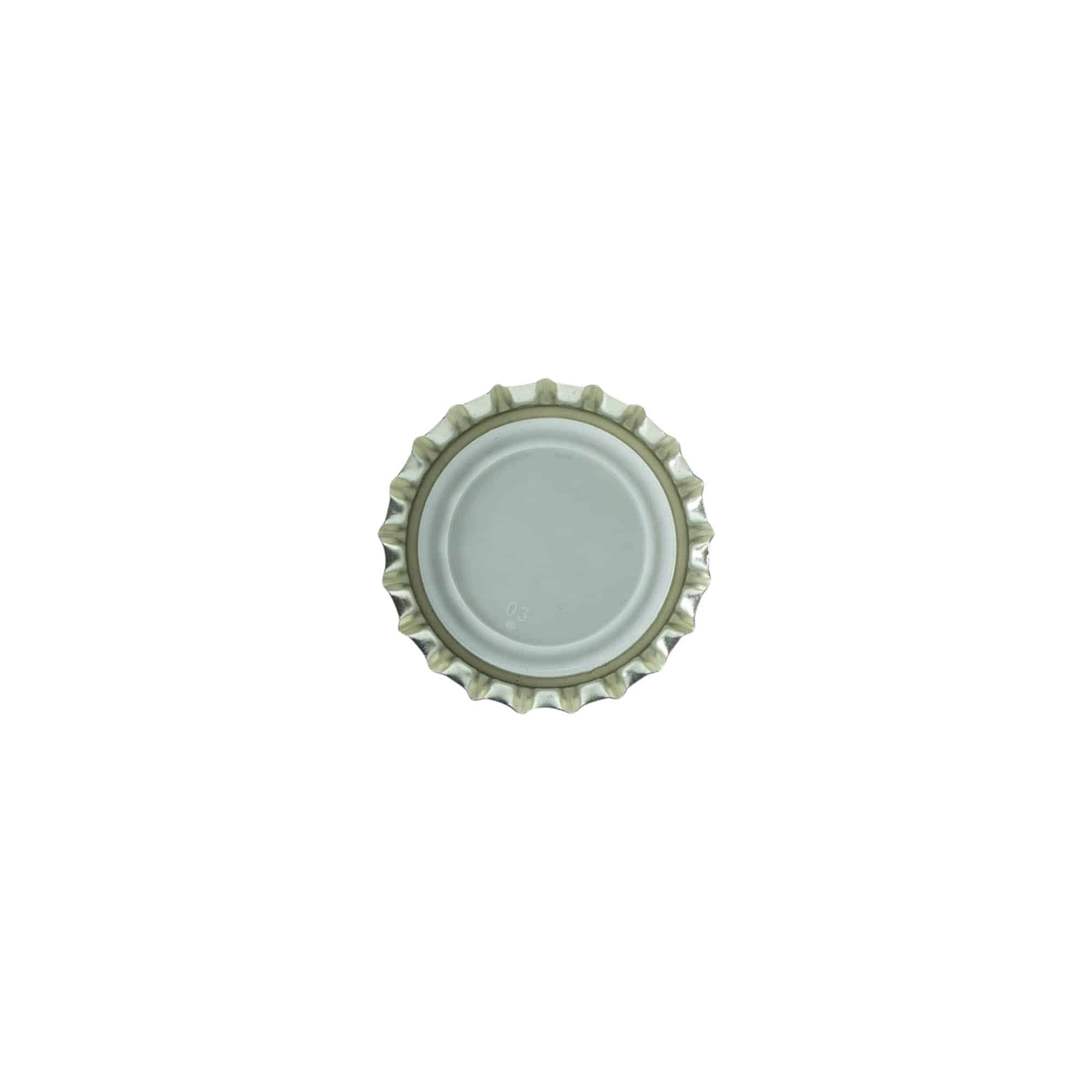 26 mm metal siyah şişe kapağı