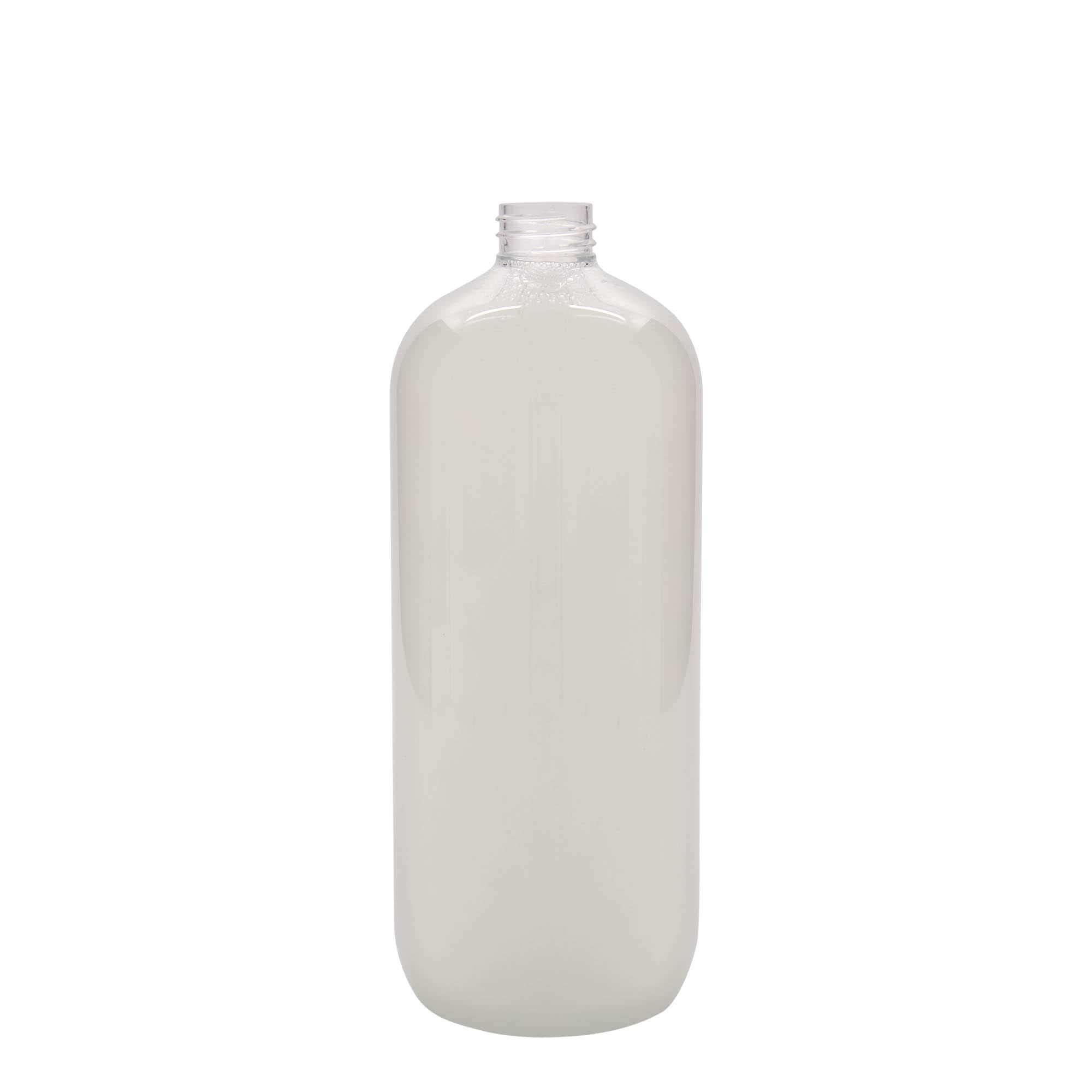 1.000 ml PET Şişe 'Boston', Plastik, Ağız: 28/410