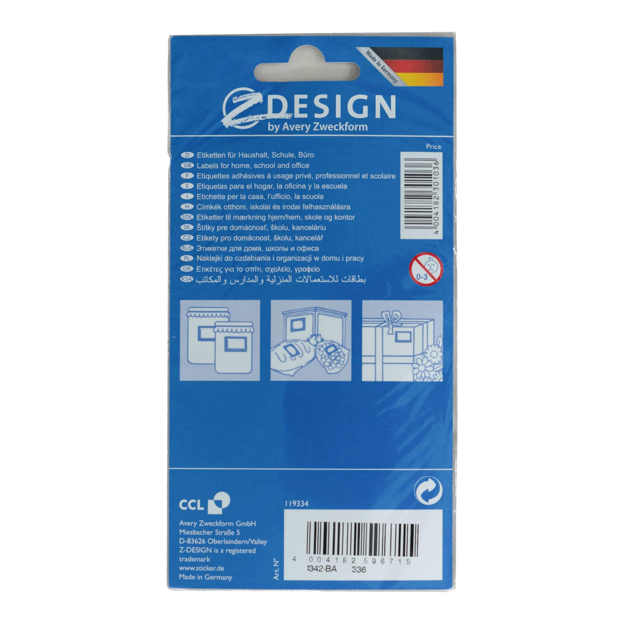 Zweckform Etiketler 'Çerçeve Meyveler', dikdörtgen, kağıt, çok renkli Zweckform Etiketler 'Çerçeve Meyveler', dikdörtgen, kağıt, çok renkli