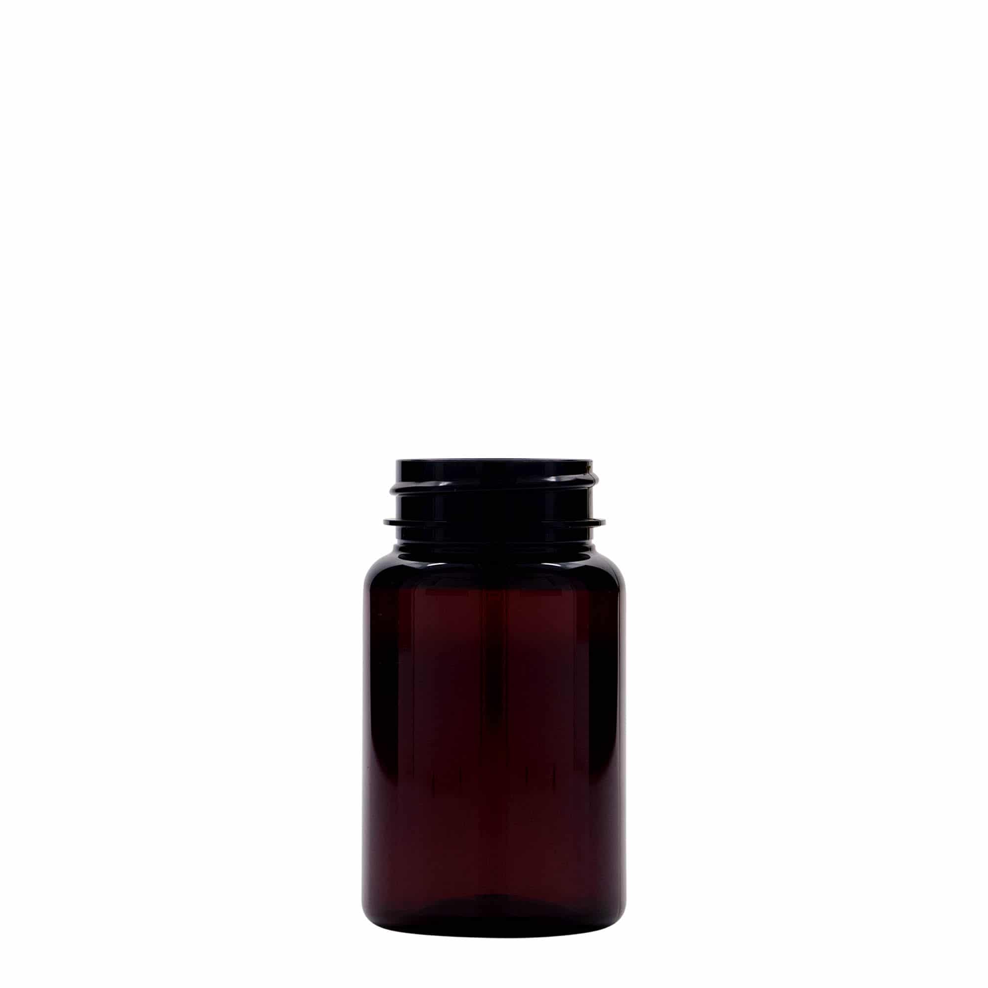 75 ml PET ambalaj, plastik, kahverengi, ağız: 38/400