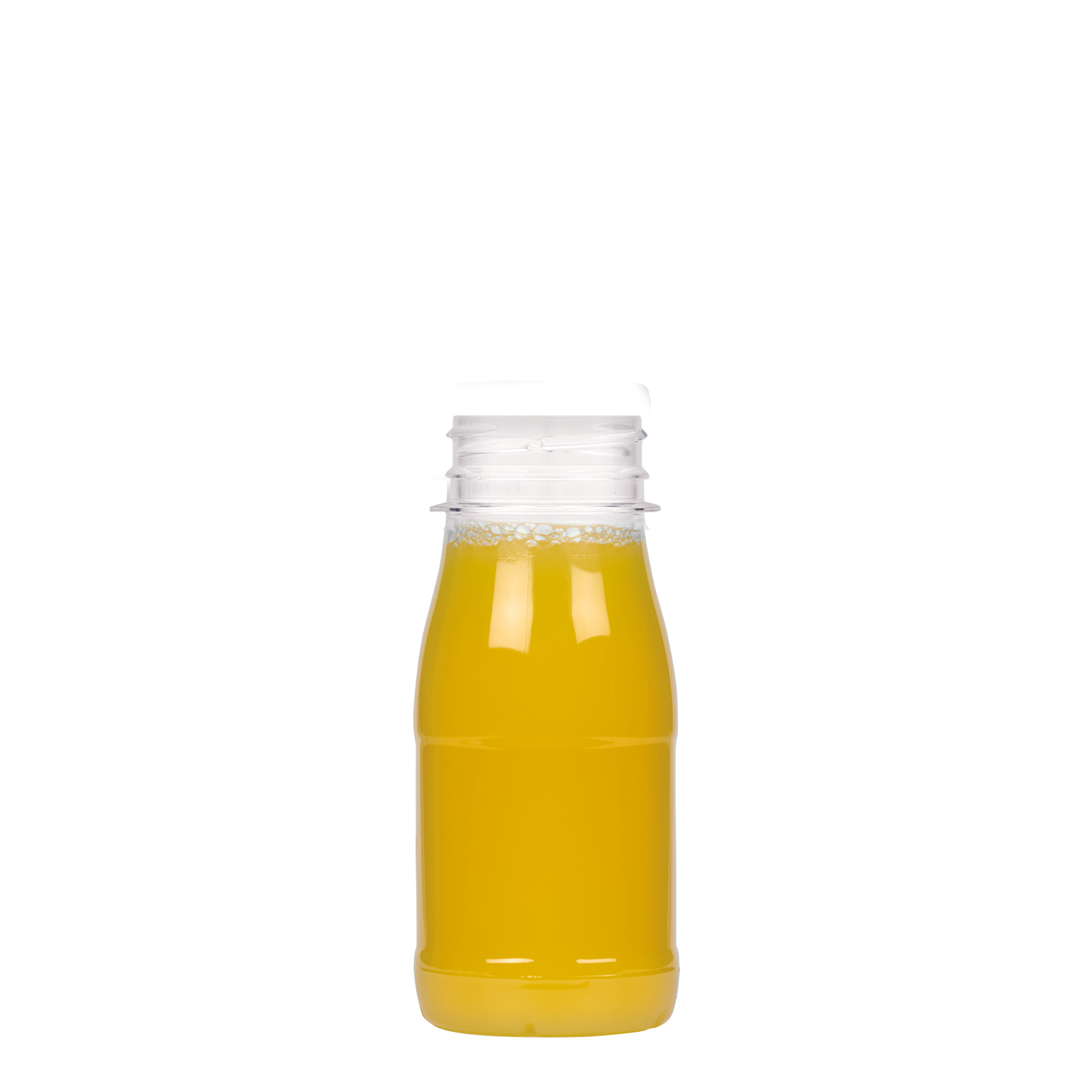 150 ml PET şişe 'Süt ve Meyve Suyu', plastik, ağız çapı: 38 mm 150 ml PET şişe 'Süt ve Meyve Suyu', plastik, ağız çapı: 38 mm