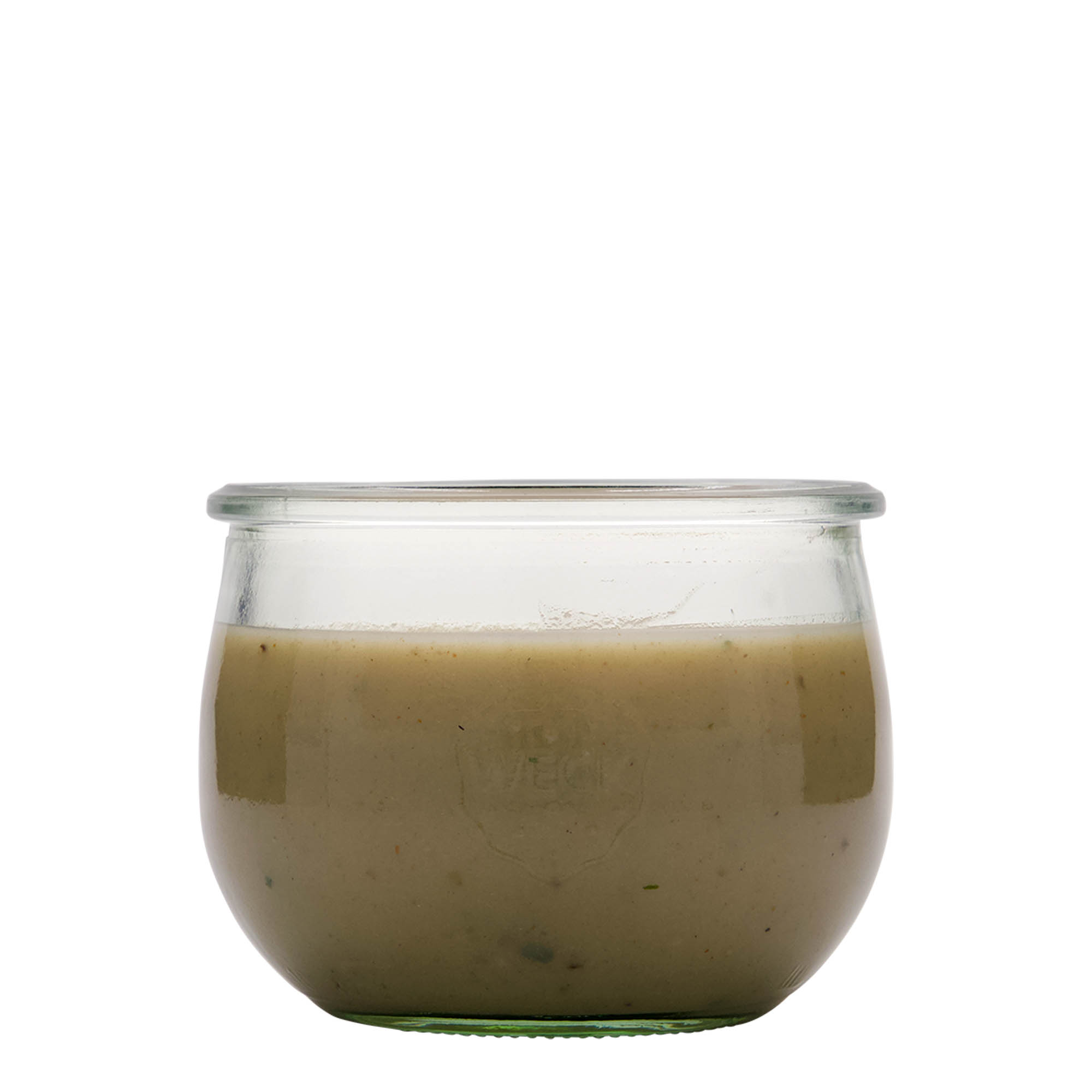 580 ml WECK-Tulpenglas #, Ağız: Yuvarlak Kenar