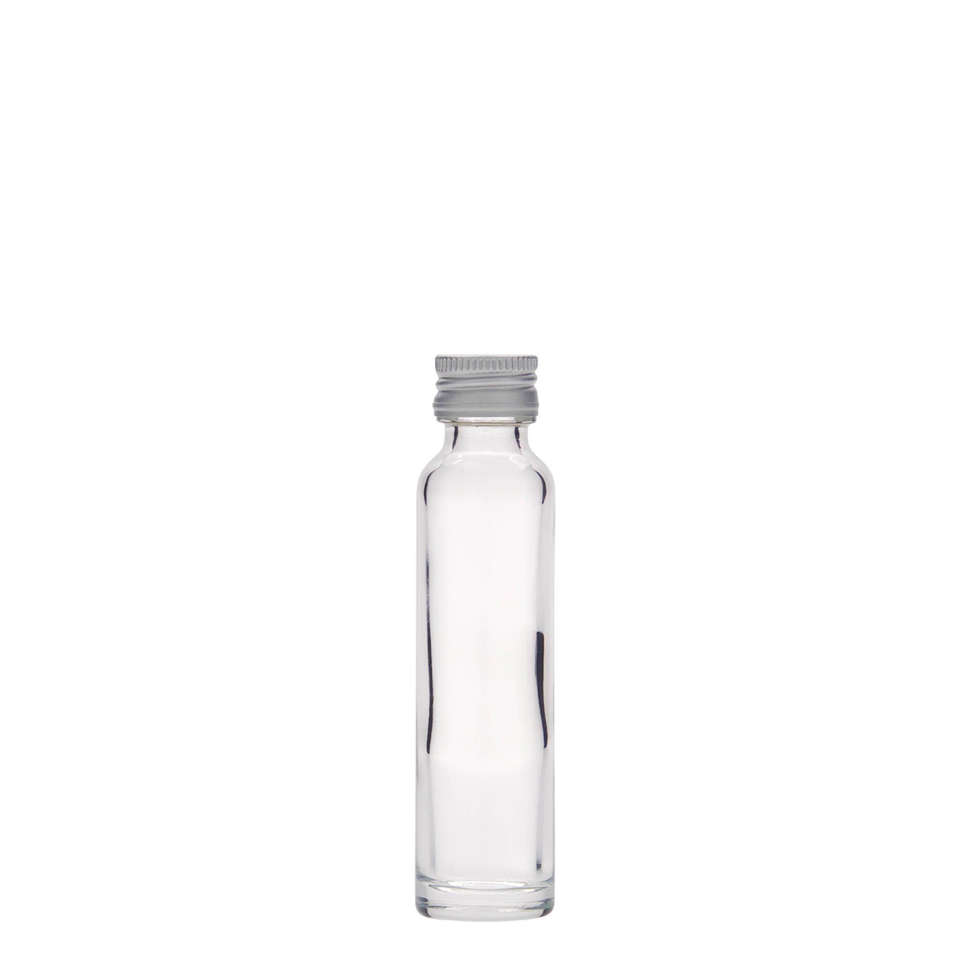 20 ml Krug şişesi, cam, ağız: PP 18 20 ml Krug şişesi, cam, ağız: PP 18