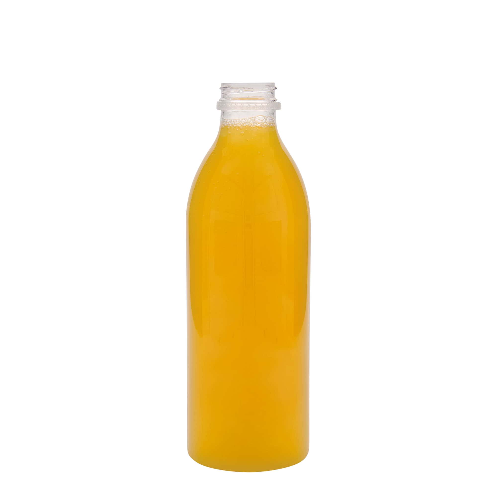 1.000 ml PET Şişe Standart, Plastik, Ağız: 38 mm
