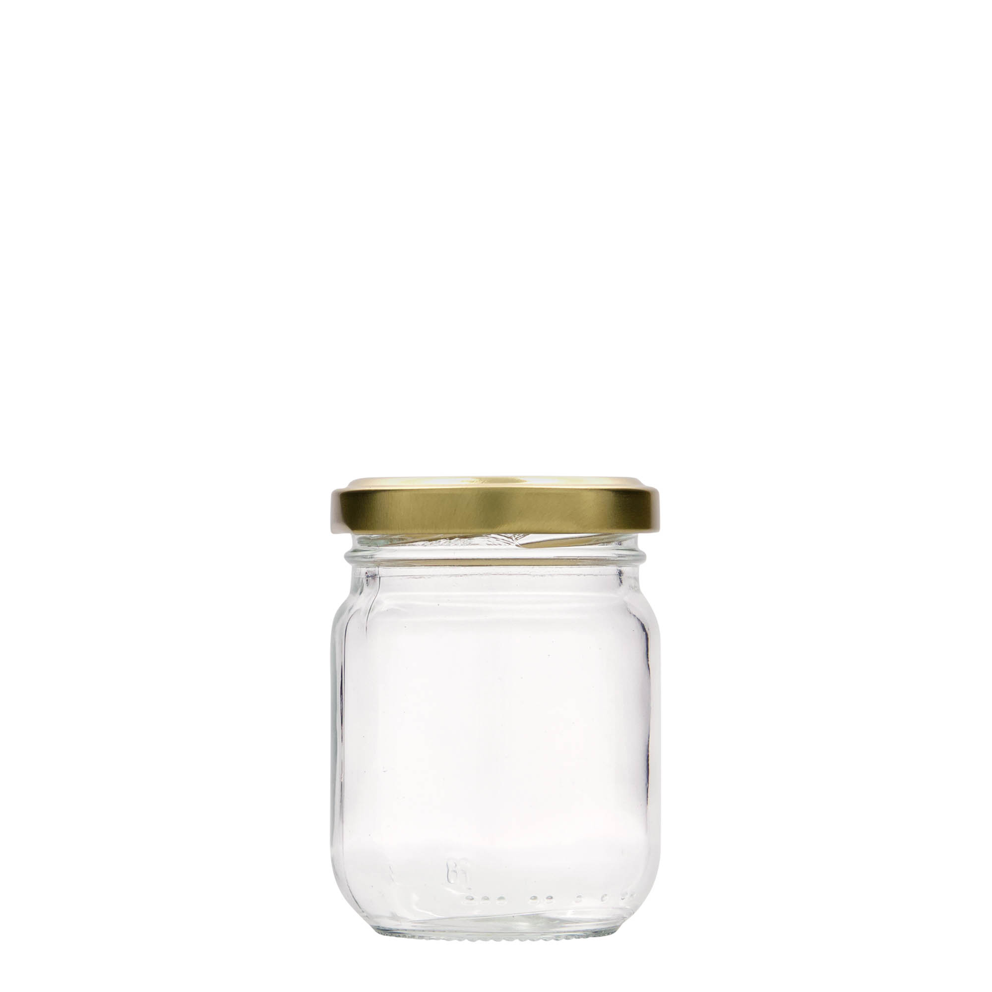130 ml yüksek yuvarlak cam, ağız: Twist-Off (TO 53) 130 ml yüksek yuvarlak cam, ağız: Twist-Off (TO 53)