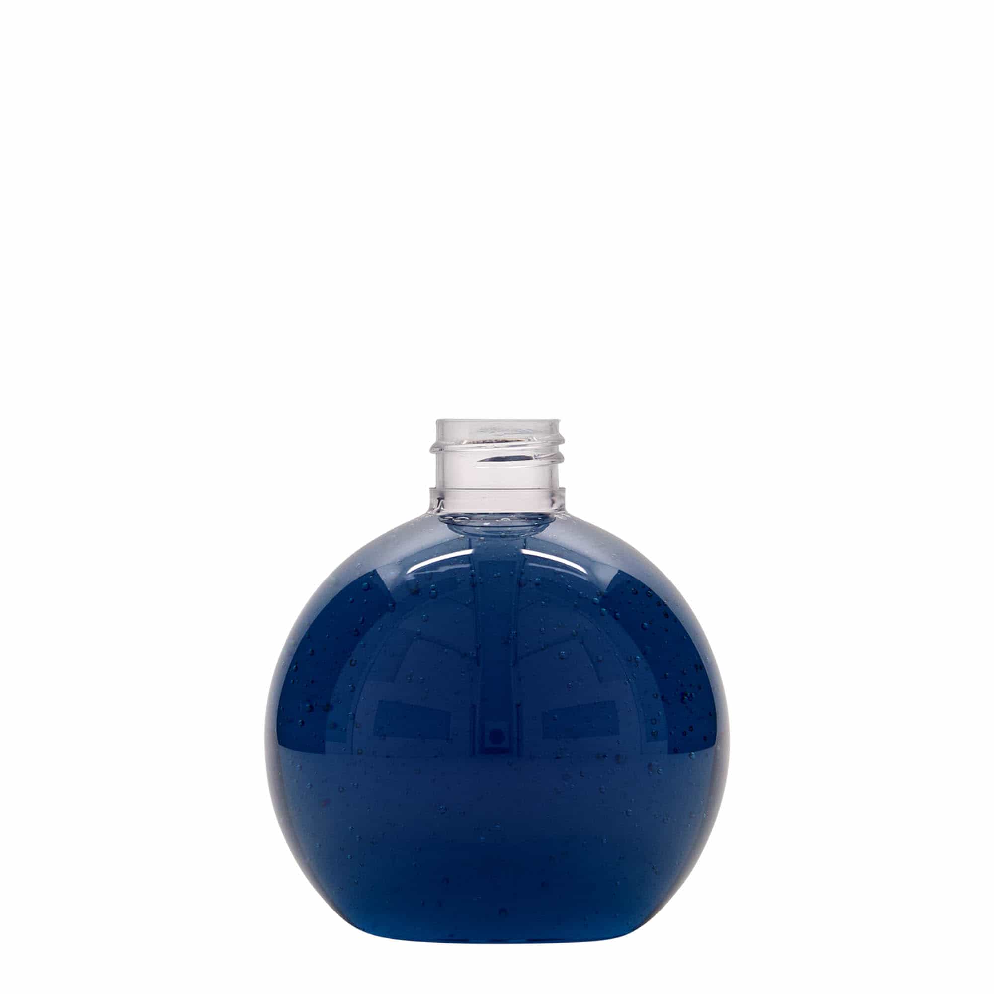 250 ml PET Şişe 'Perry', yuvarlak, plastik, ağız: 24/410
