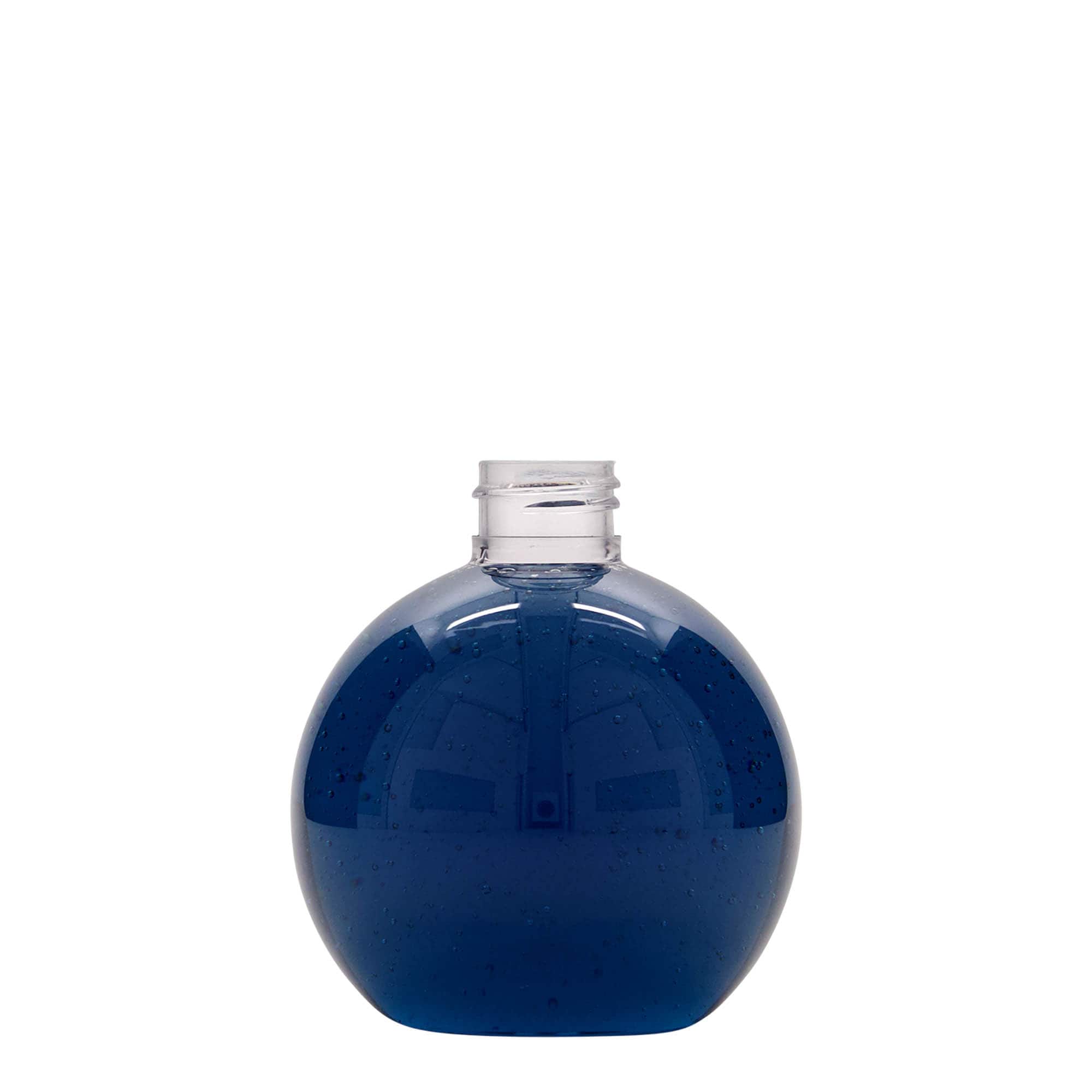 250 ml PET Şişe 'Perry', yuvarlak, plastik, ağız: 24/410