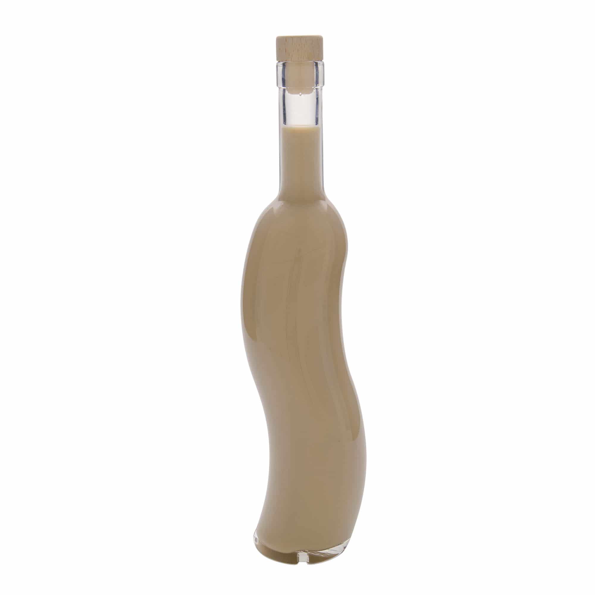 500 ml cam şişe 'La-Ola', yarım yuvarlak, ağız: mantar