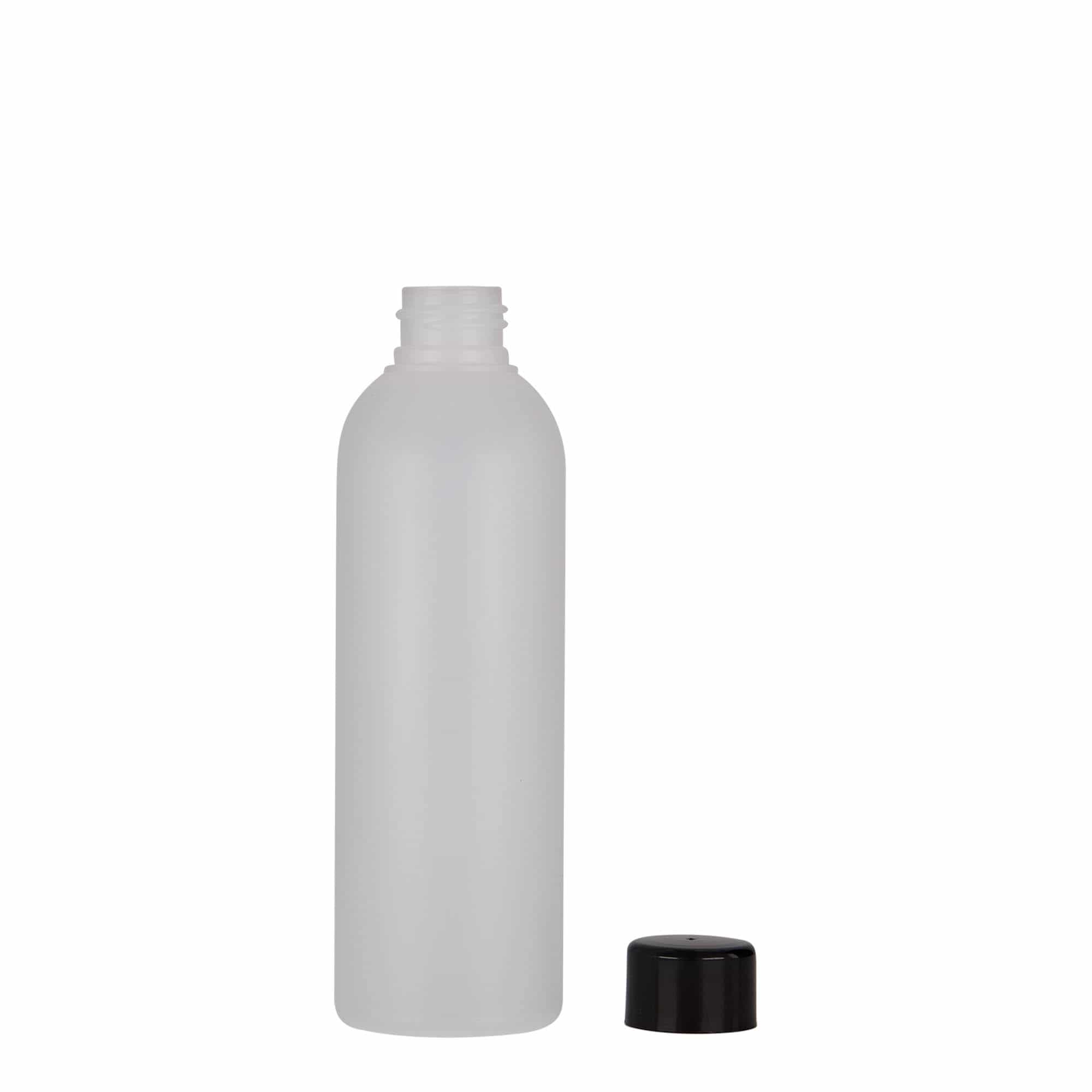 200 ml plastik şişe 'Tuffy', HDPE, doğal, ağız: 24/410