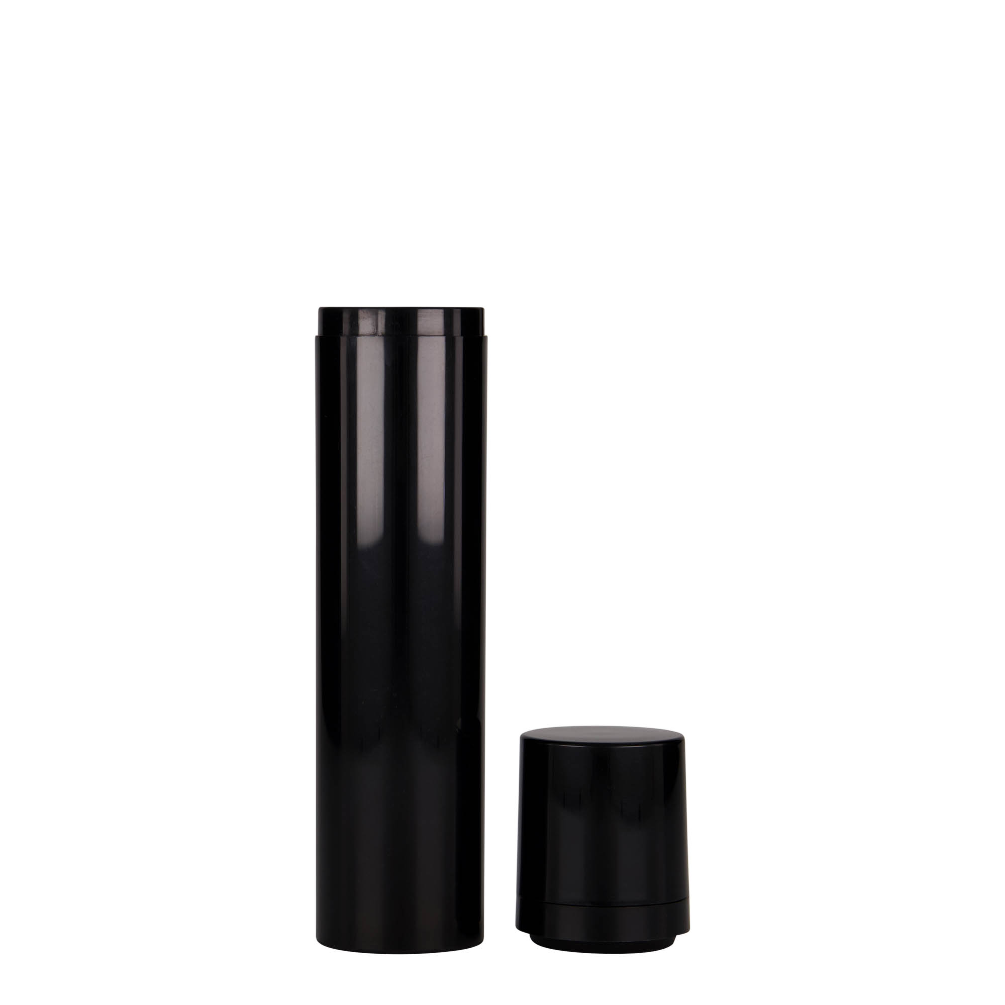 100 ml Airless Dispenser 'Mezzo', PP-plastik, siyah