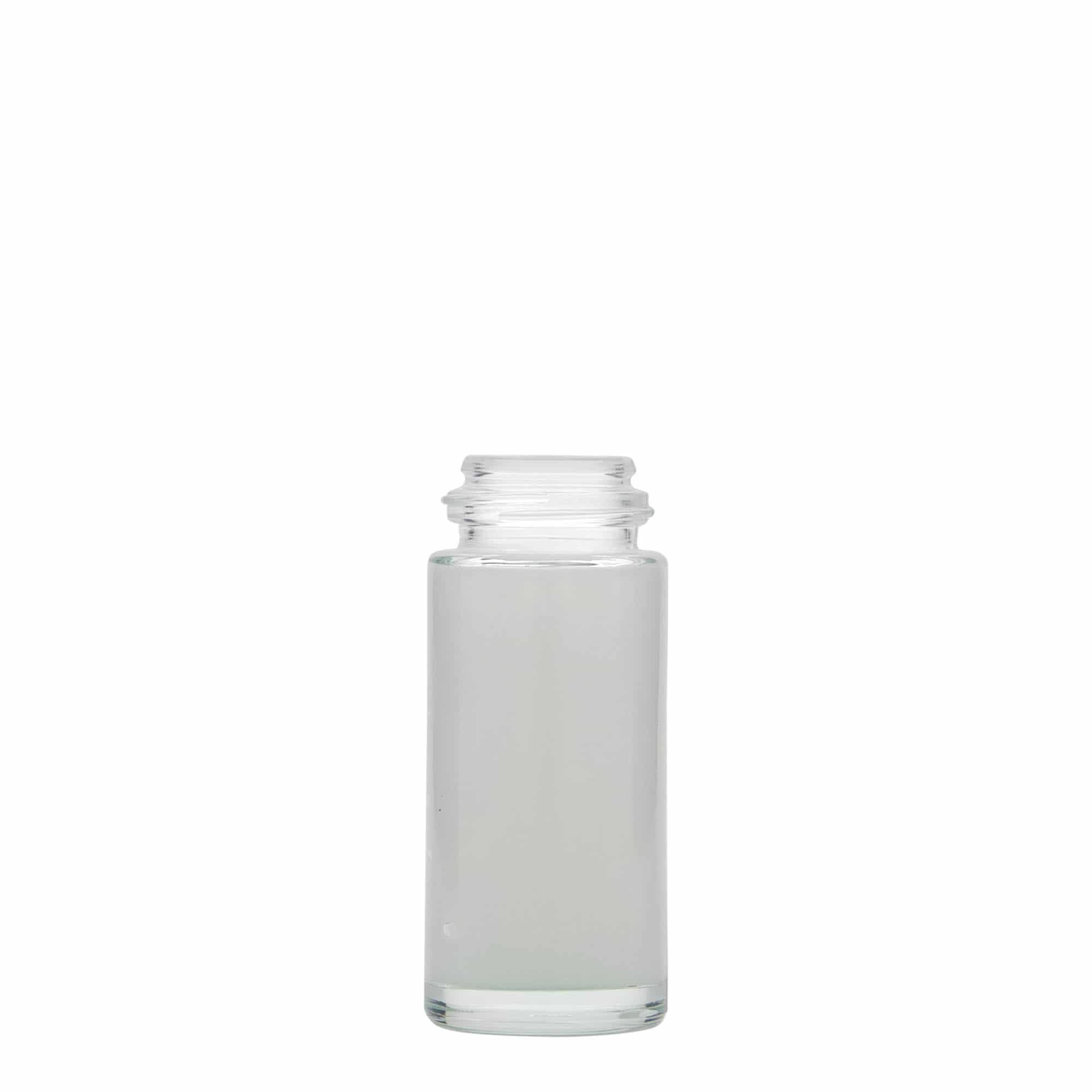 50 ml Roll-On şişe, cam, ağız: vidalı kapak