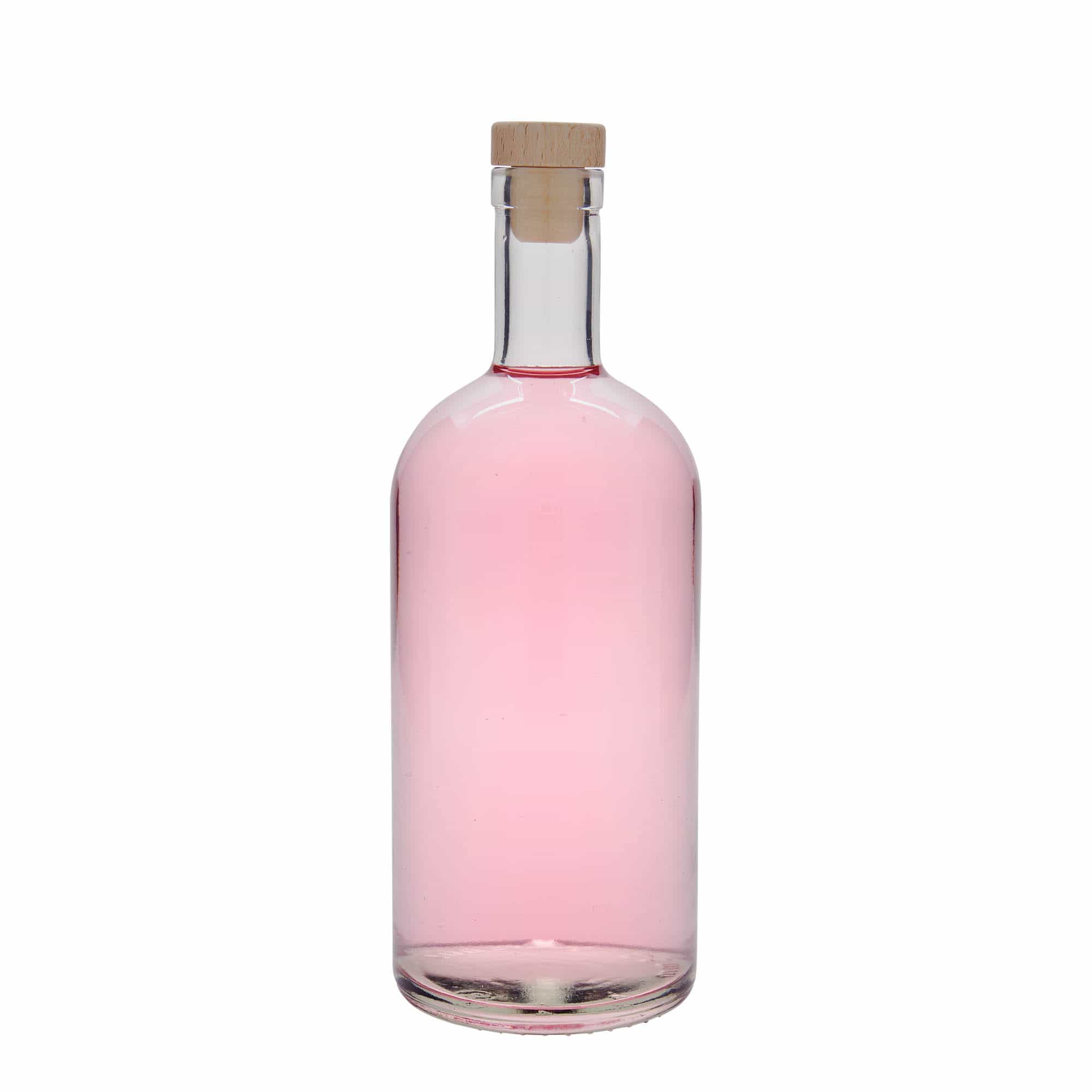 1000 ml cam şişe 'Gerardino', ağız: mantar