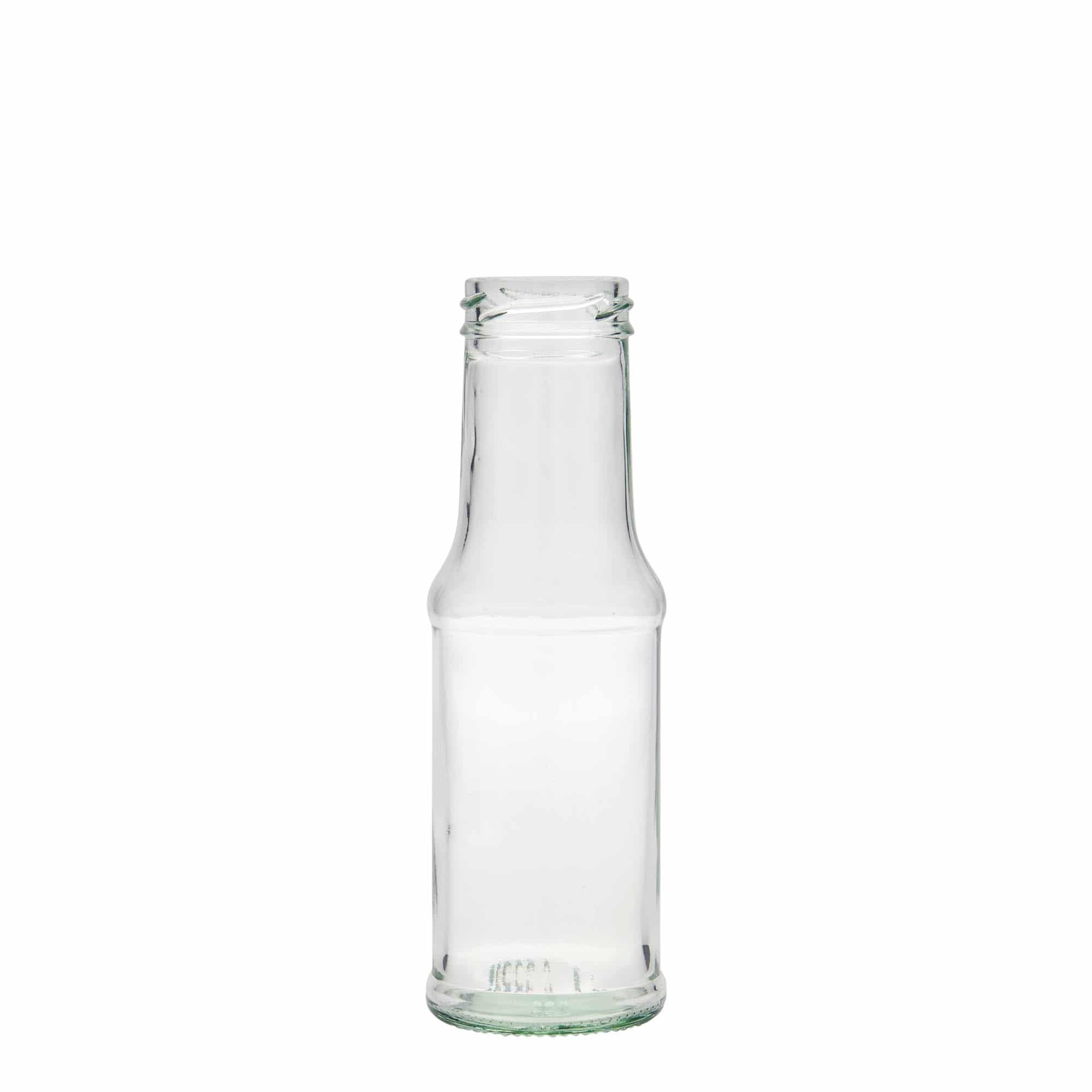 200 ml Sos şişesi, cam, ağız: Twist-Off (TO 43) 200 ml Sos şişesi, cam, ağız: Twist-Off (TO 43)