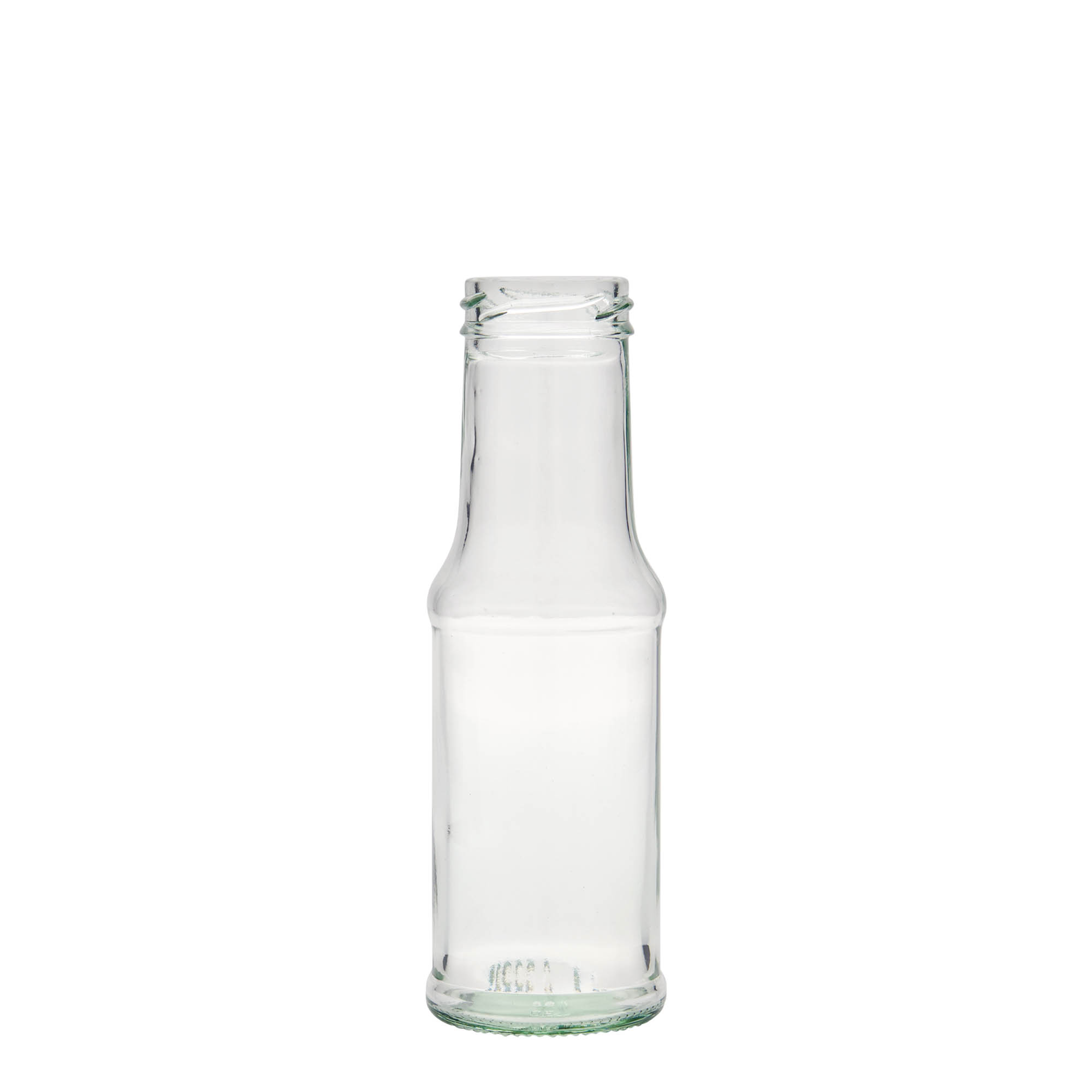 200 ml Sos şişesi, cam, ağız: Twist-Off (TO 43)