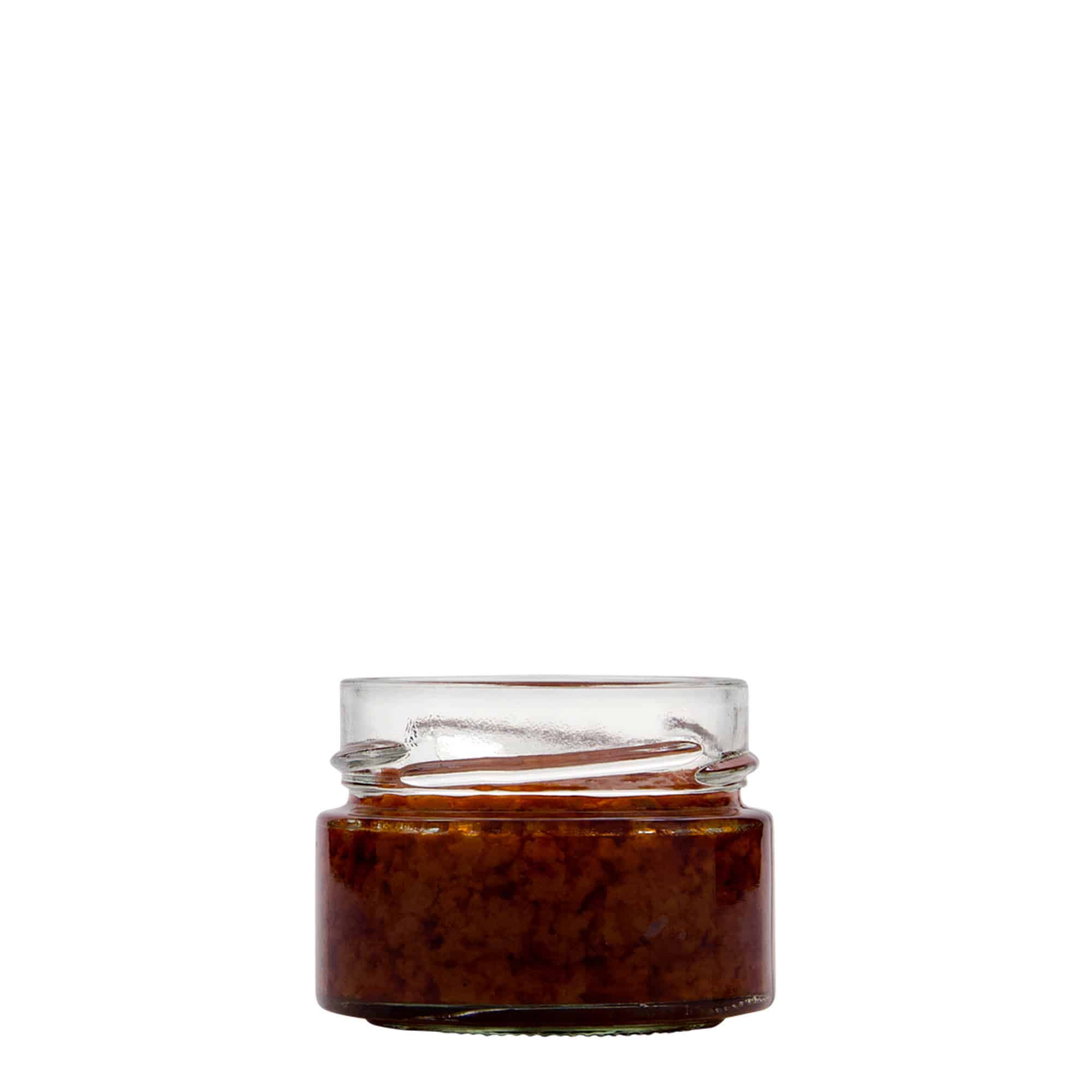 130 ml Yuvarlak Cam 'Aurora', Ağız: Deep-Twist-Off (DTO 66)