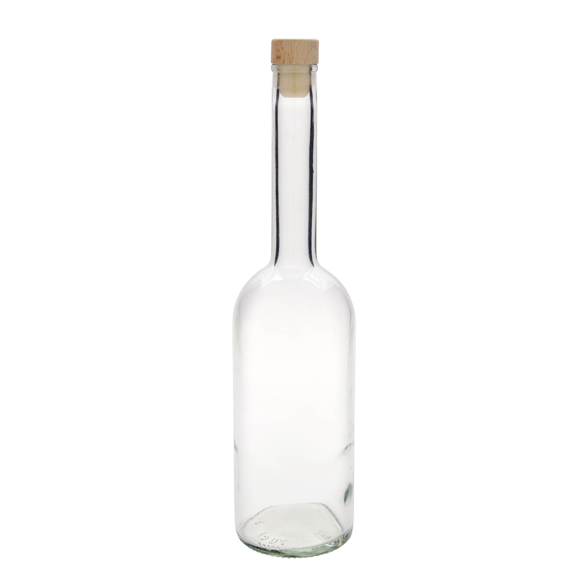 700 ml Cam şişe 'Opera', Ağız: Mantar