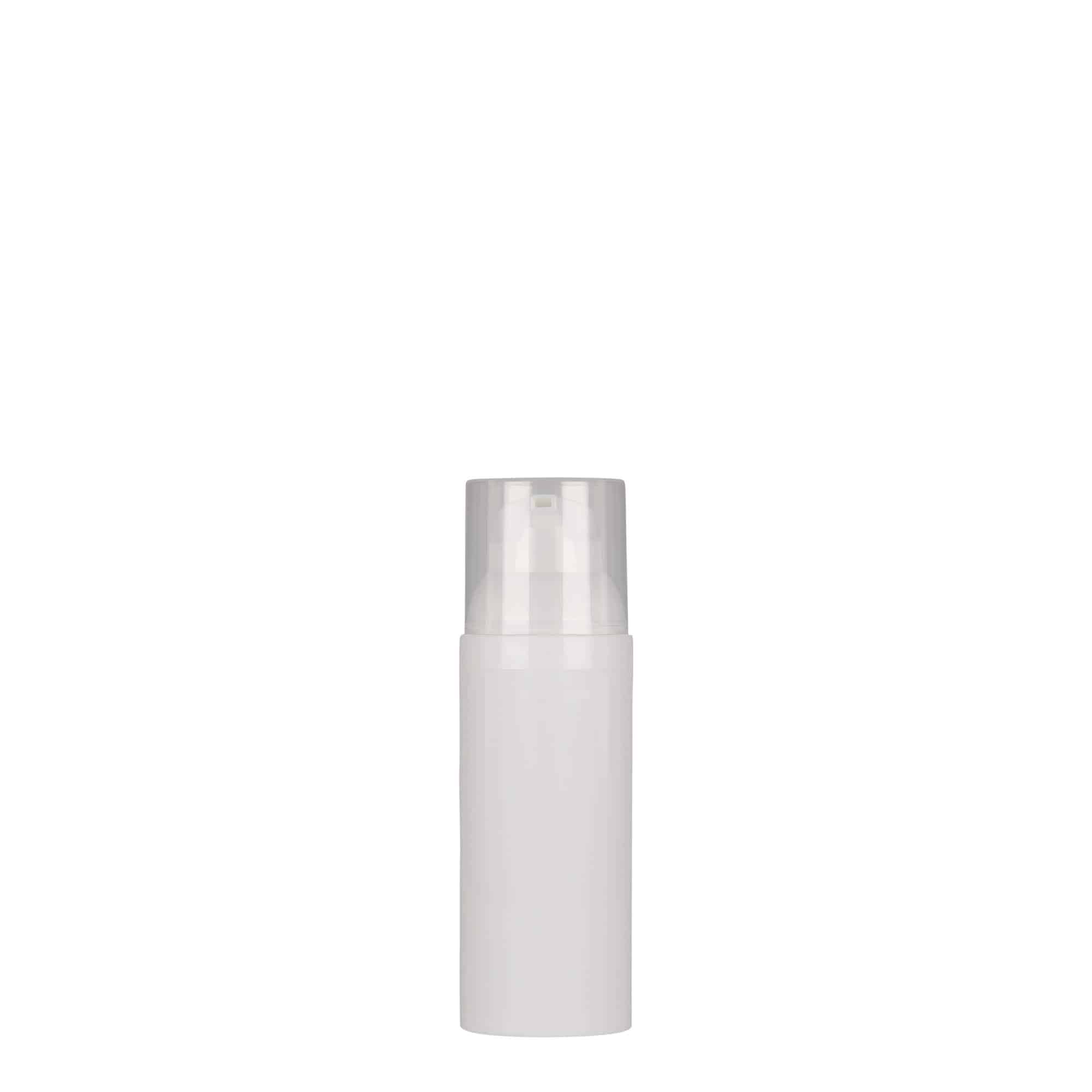 50 ml Airless Dispenser 'Mezzo', PP plastik, beyaz