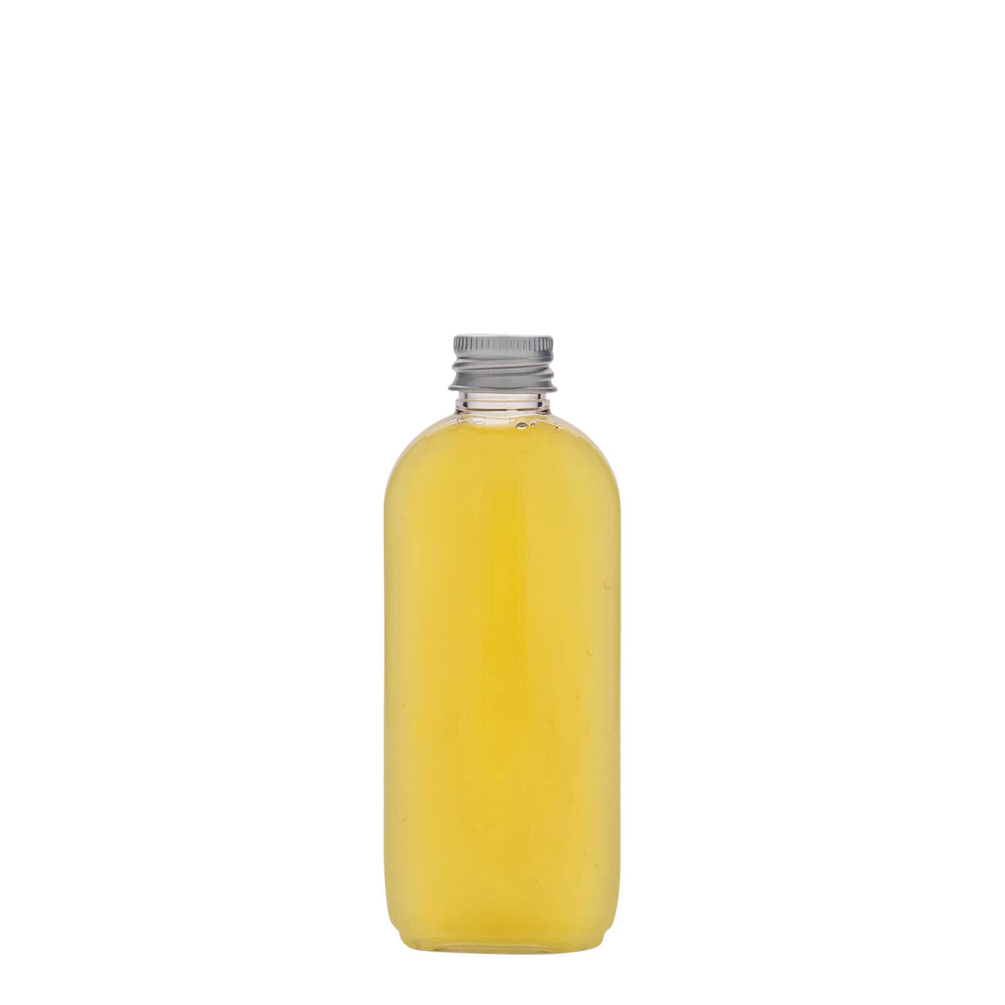 100 ml PET Şişe 'Iris', oval, plastik, ağız: 20/410