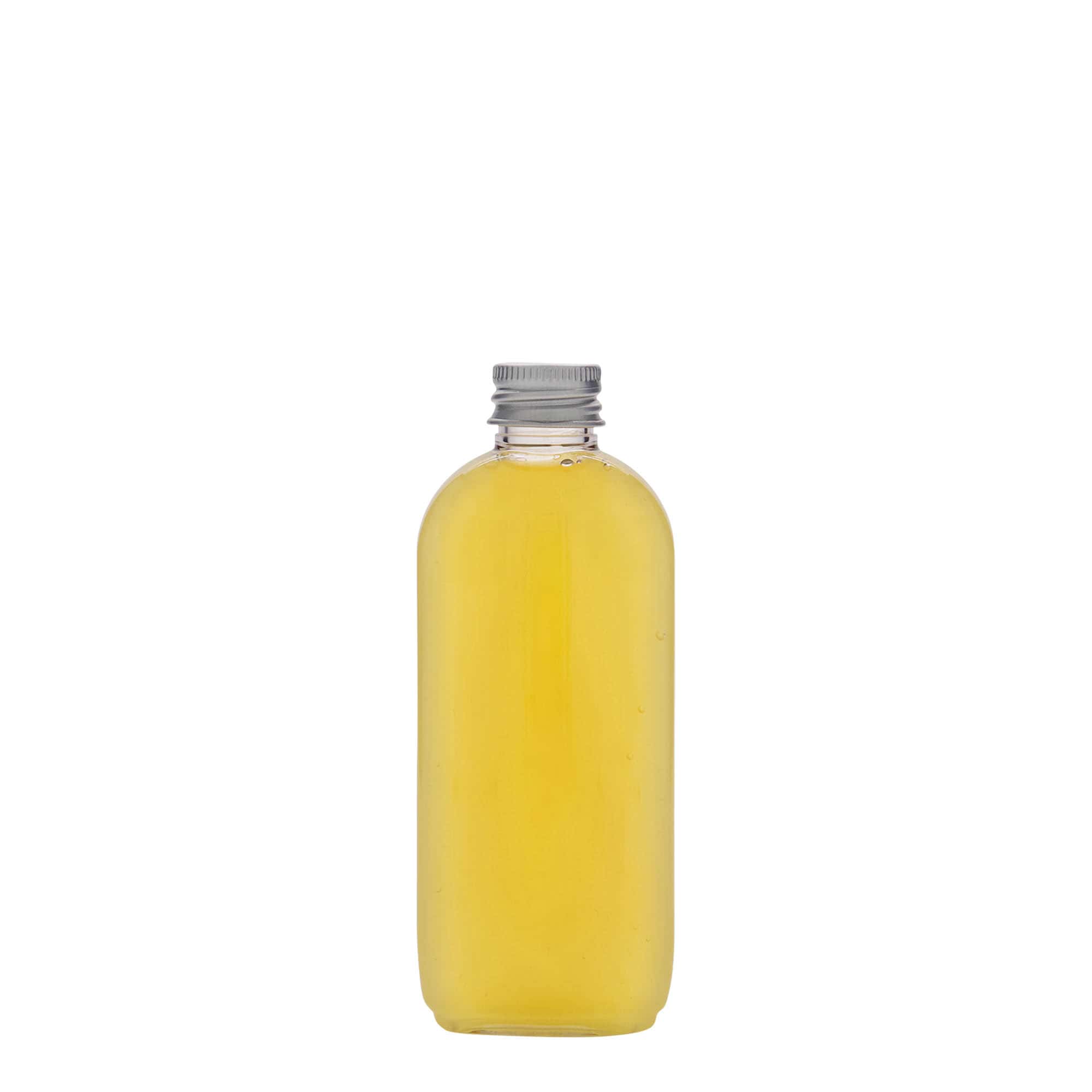 100 ml PET Şişe 'Iris', oval, plastik, ağız: 20/410
