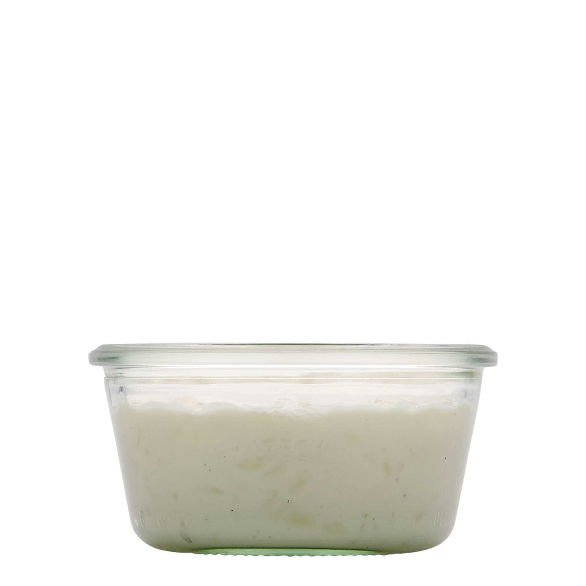 290 ml WECK Döndürme Kavanozu, Ağız: Yuvarlak Kenar