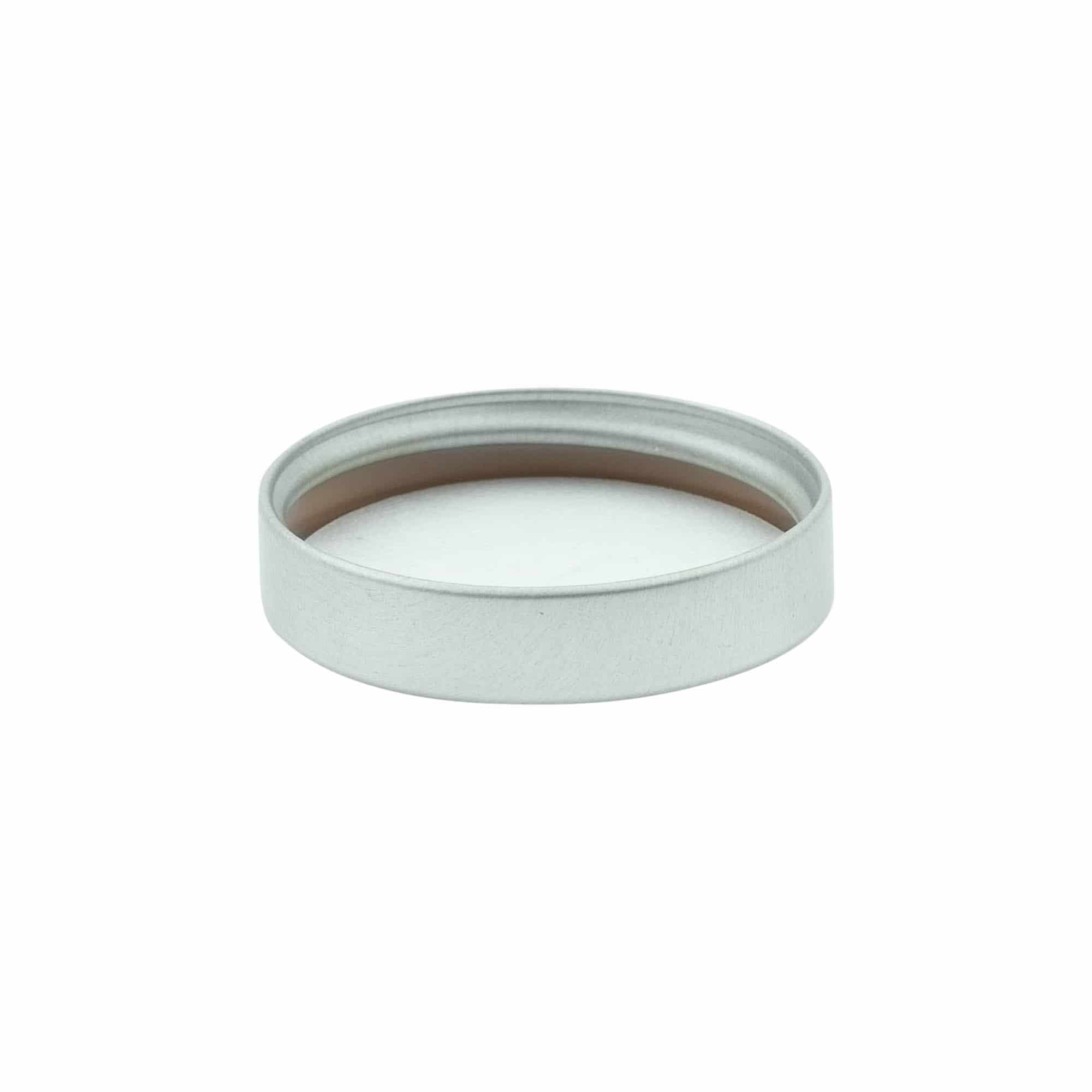 Vida kapak, metal, gümüş, ağız çapı için: 45/400