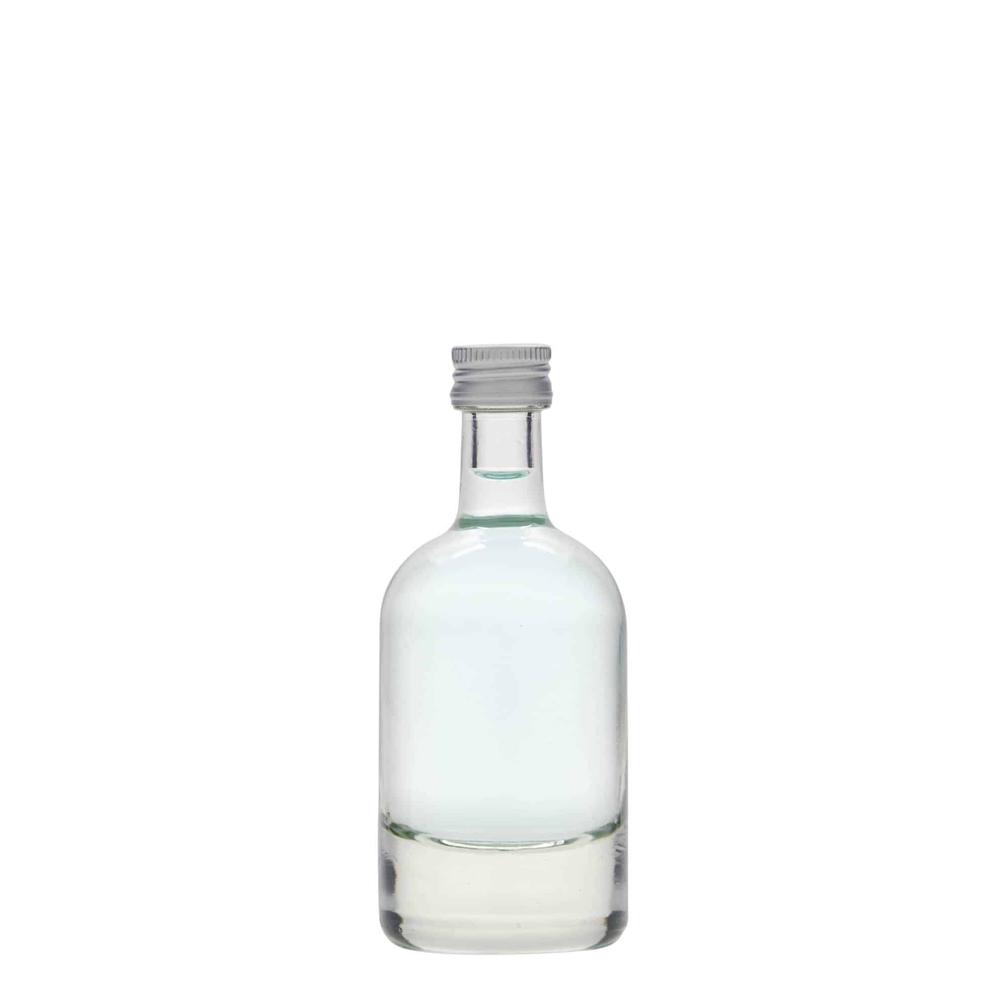 50 ml Cam şişe 'Linea Uno', Ağız: PP 18