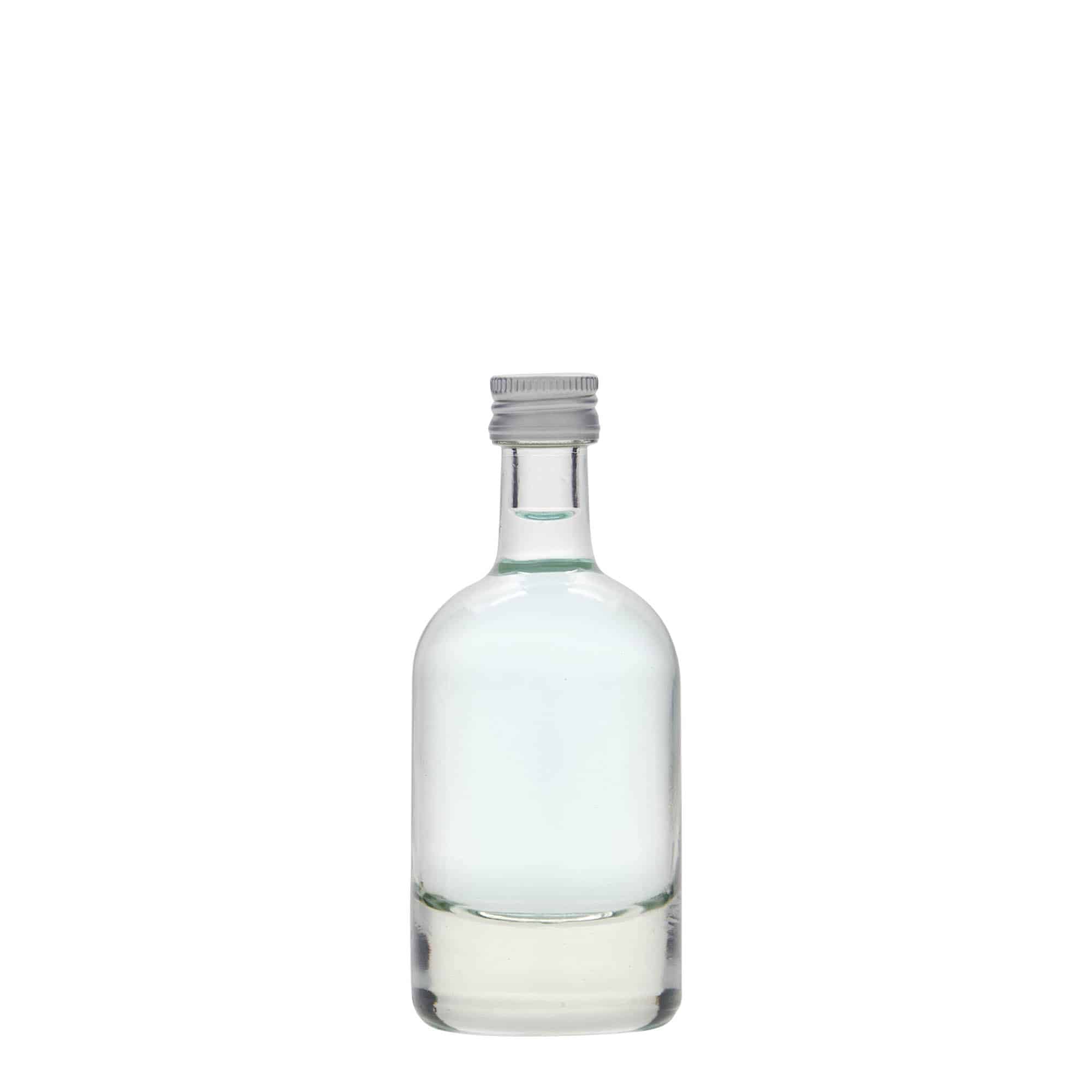 50 ml Cam şişe 'Linea Uno', Ağız: PP 18
