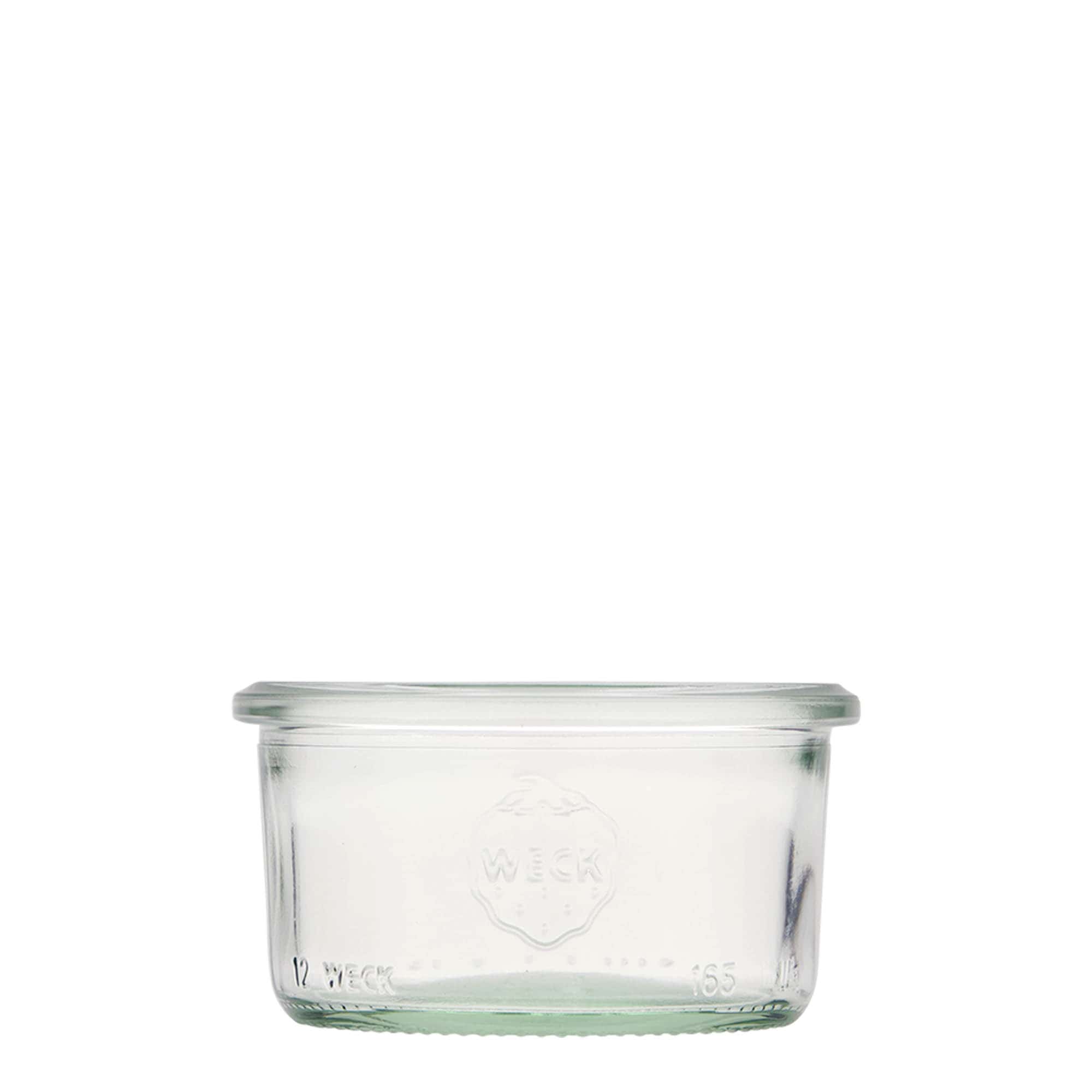 165 ml WECK Dökme Kavanoz, Ağız: Yuvarlak Kenar