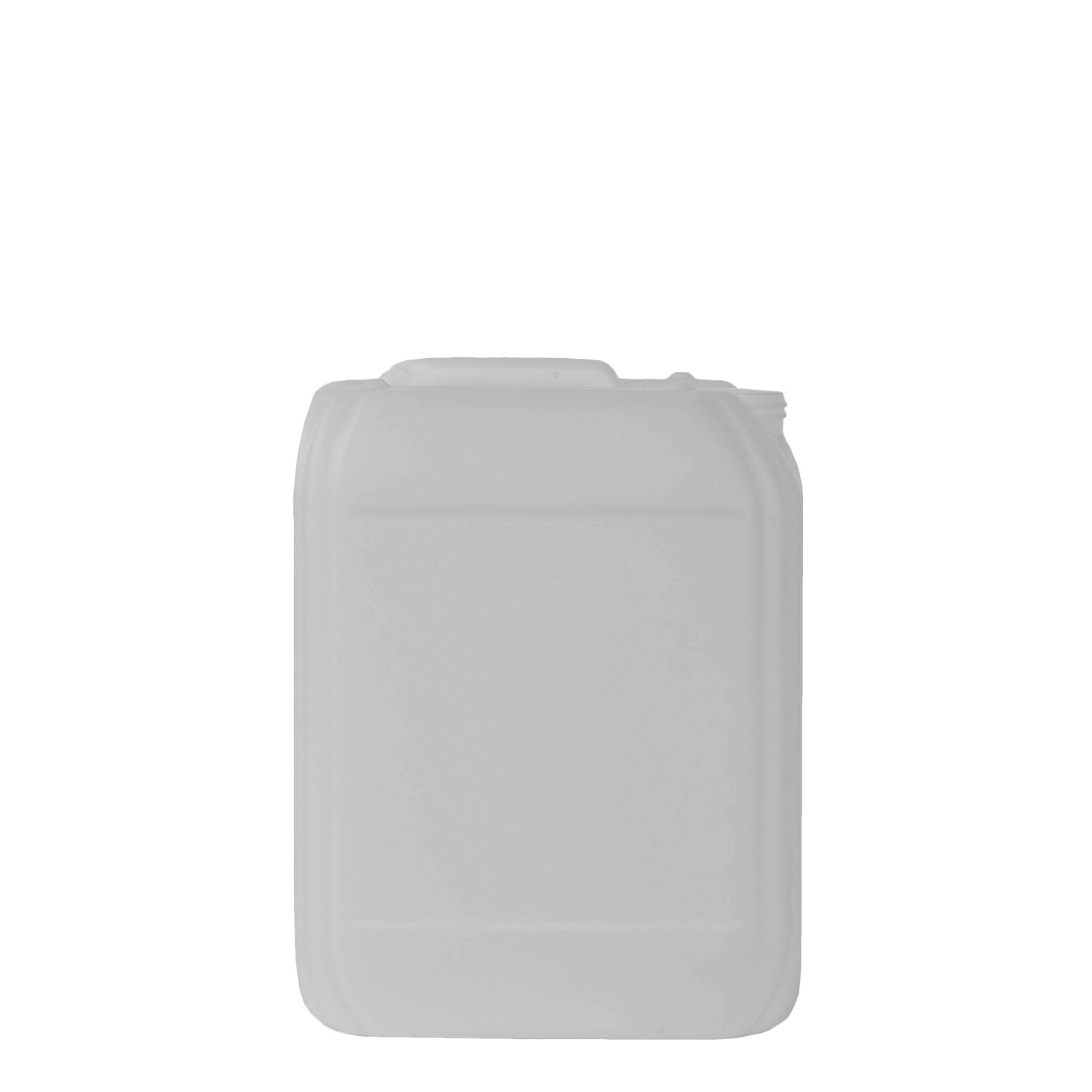 10 l kanister, dikdörtgen, HDPE plastik, doğal, ağız: ND 55