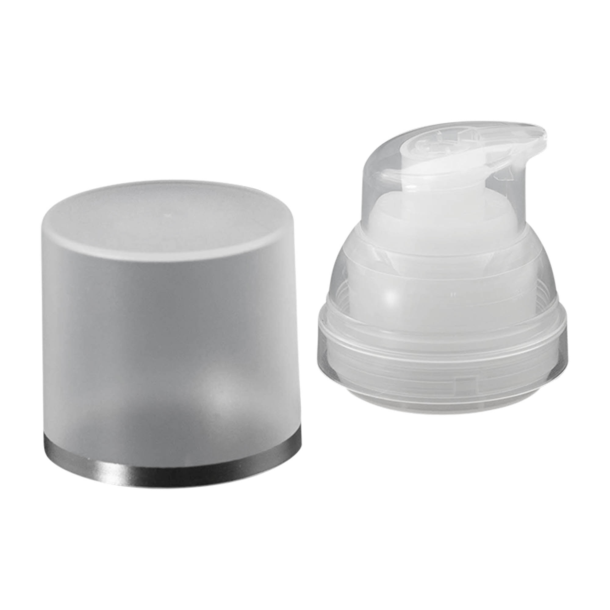 Airless Dispenser Pompa Başlığı 'Mezzo', PP-Plastik, doğal