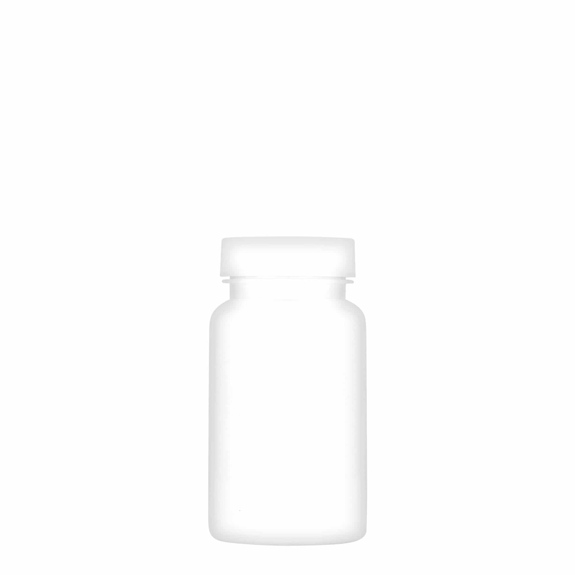 100 ml PET şişe, plastik, beyaz, ağız: 38/400