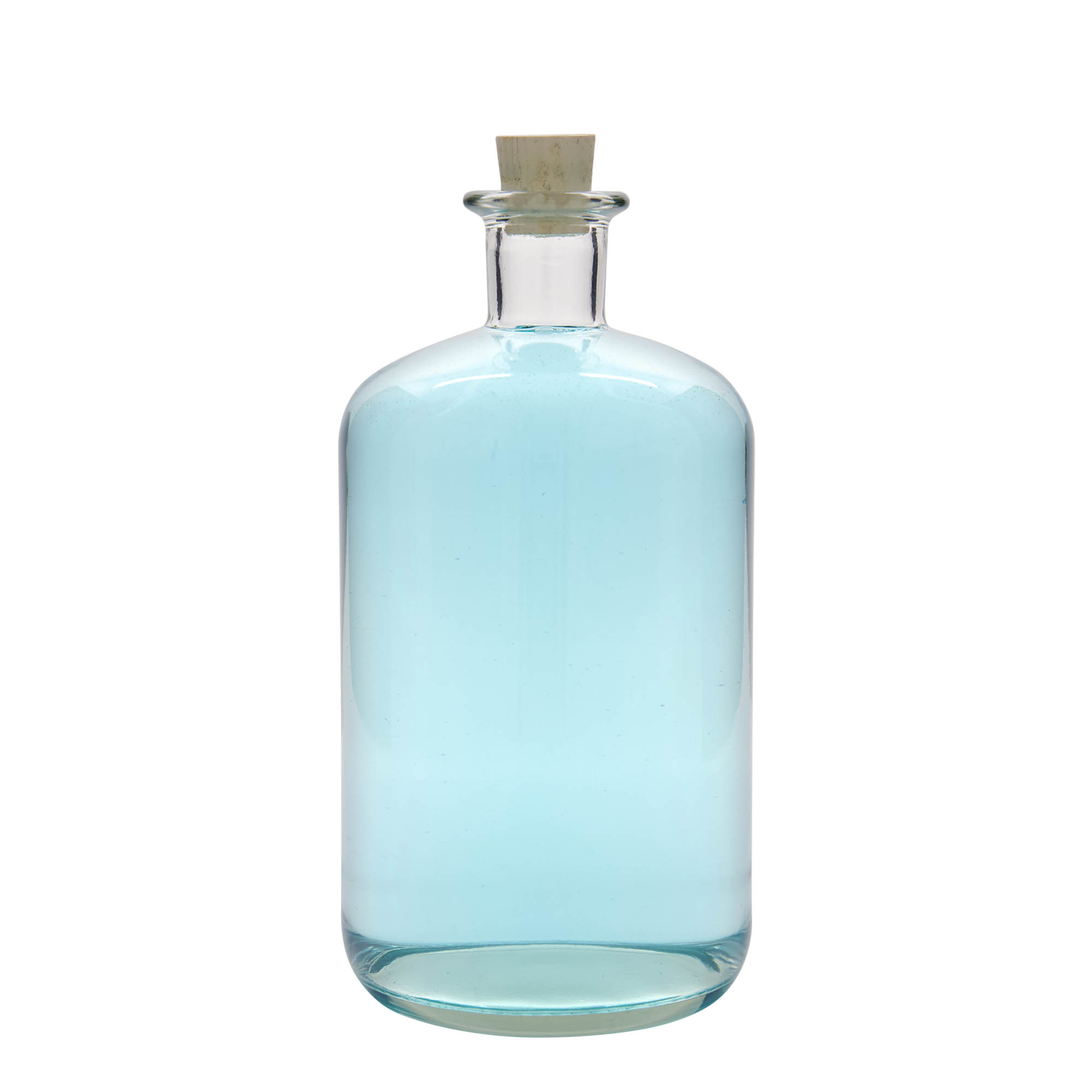 1.500 ml Eczacı Cam Şişe, Ağız: Mantar 1.500 ml Eczacı Cam Şişe, Ağız: Mantar