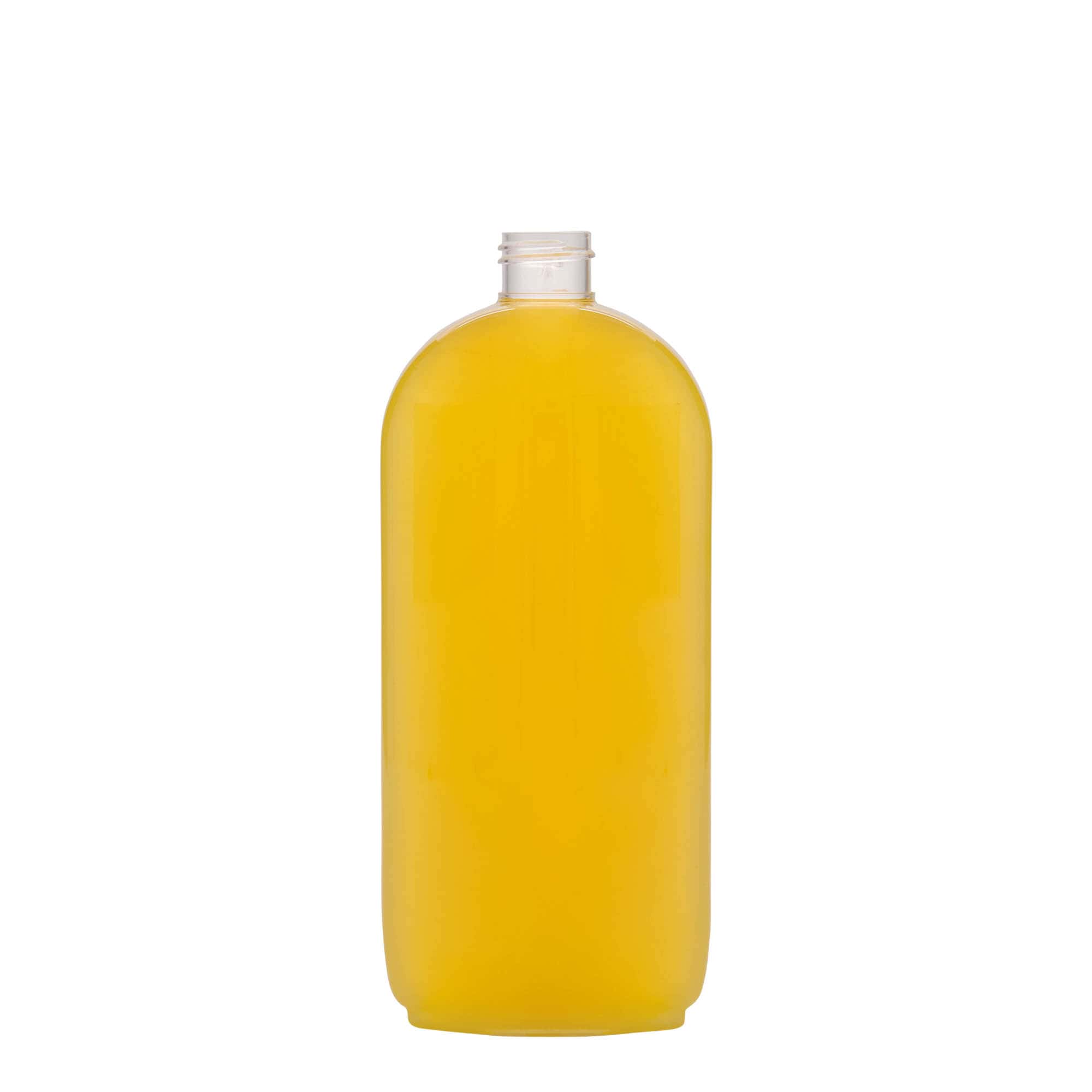 500 ml PET Şişe 'Iris', oval, plastik, ağız: 24/410