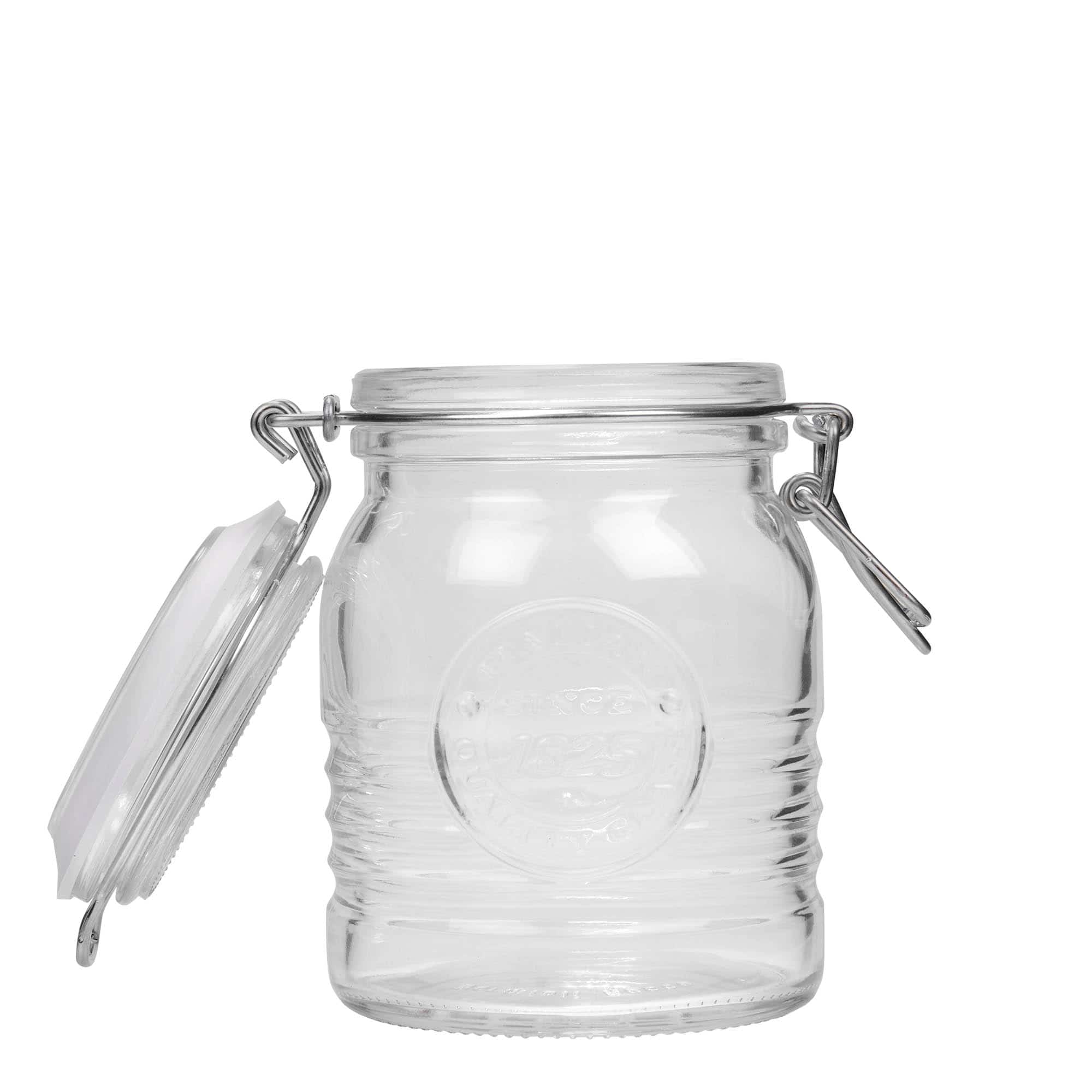 500 ml Tel Mandallı Kavanoz 'Officina 1825', Ağız: Tel Mandallı Kapatma