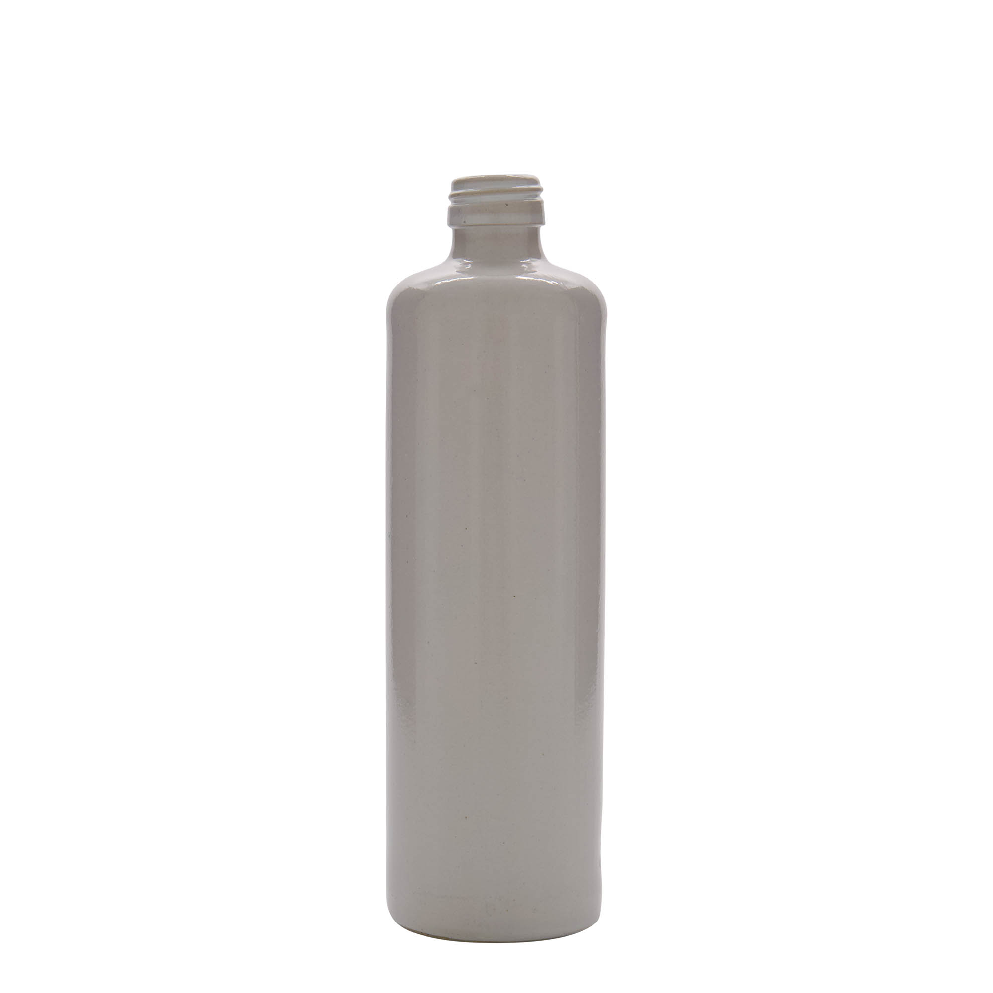 500 ml Testi, Taş Toprak, beyaz, Ağız: PP 31,5