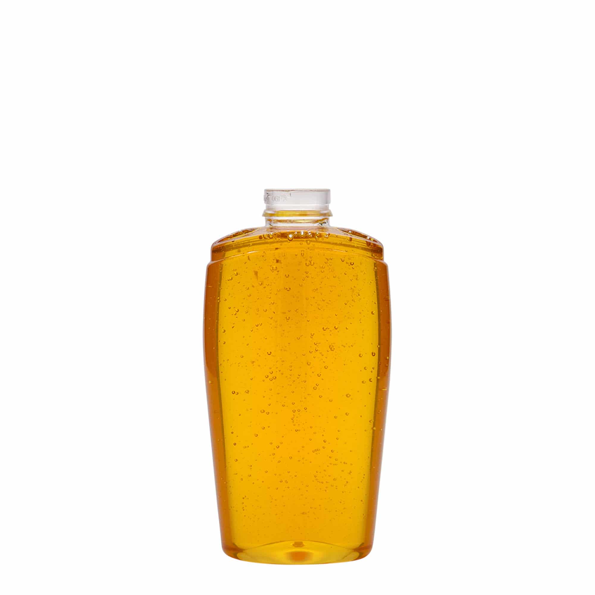 200 ml PET Şişe 'Sıkılabilir', oval, plastik