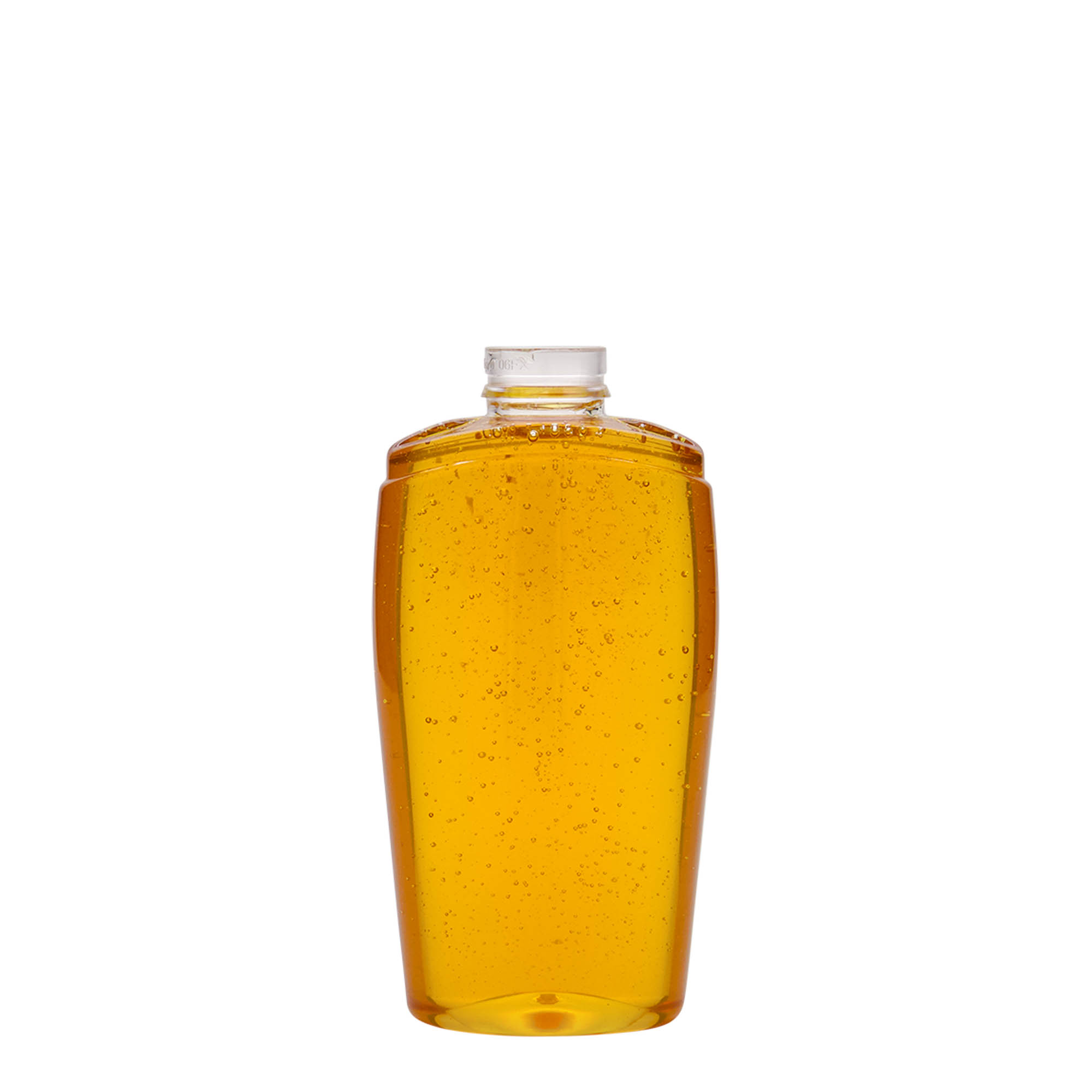 200 ml PET Şişe 'Sıkılabilir', oval, plastik
