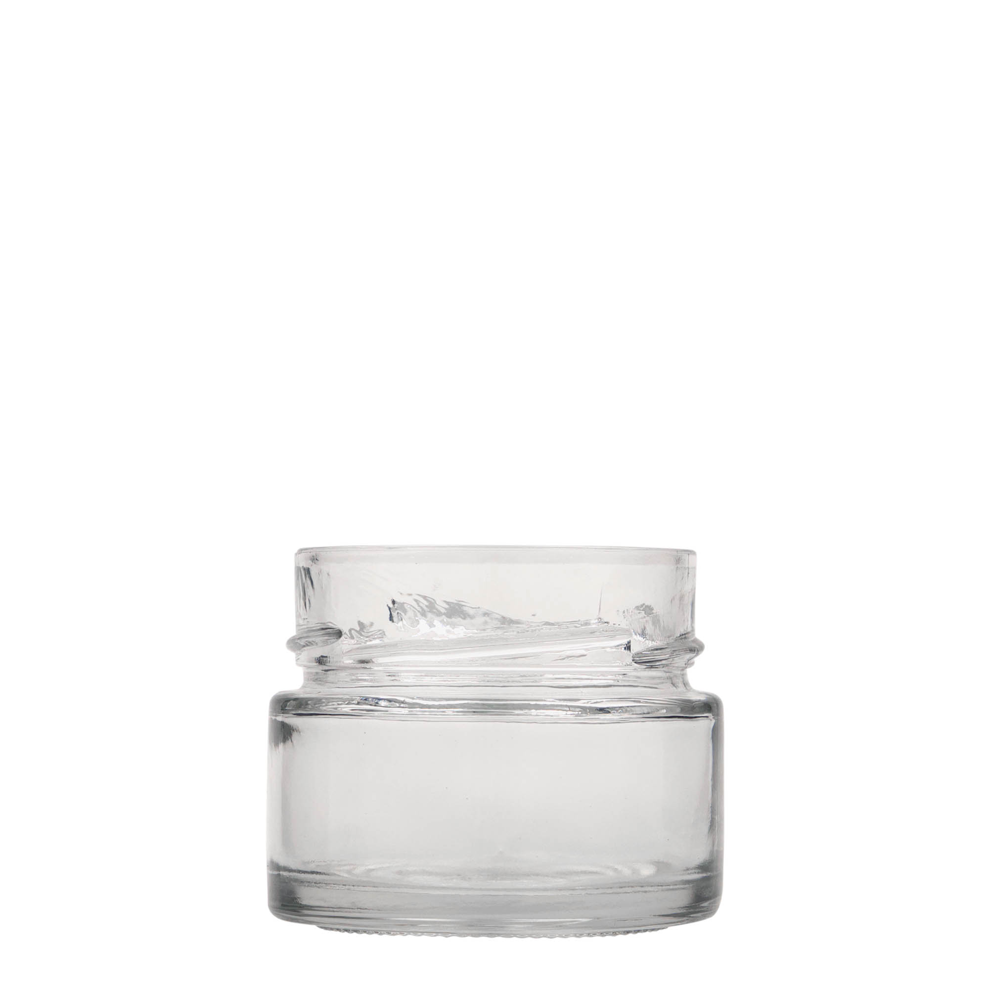 106 ml Yuvarlak Cam 'Albatros', Ağız: Ekstra Derin Vida Kapak (EDTO 70)