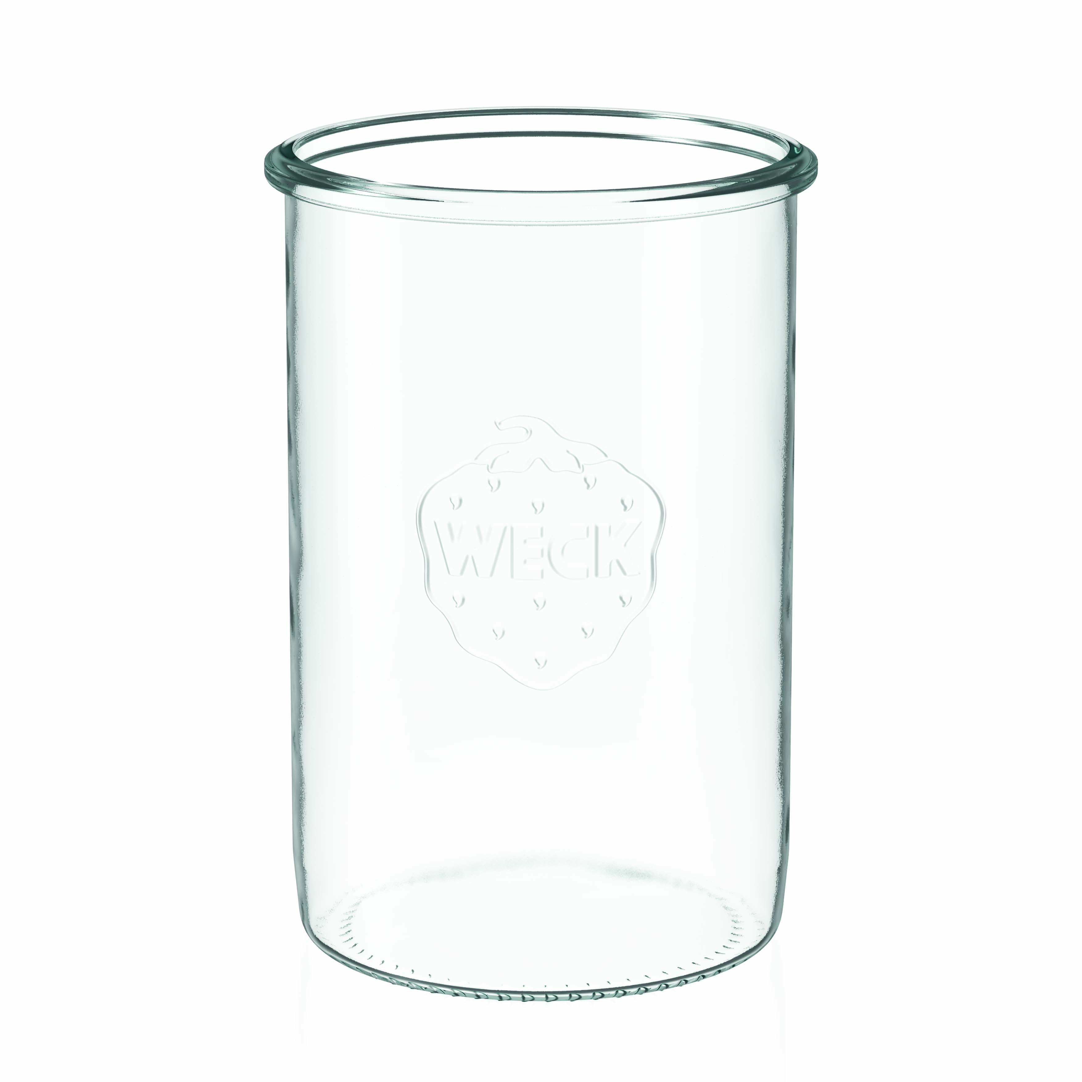 6x 1000 ml WECK kavanoz cam kapaklı RR 100
