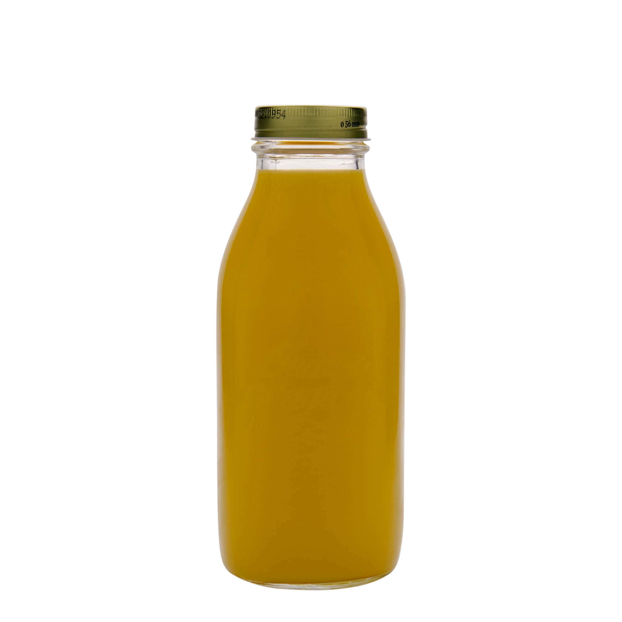1.000 ml Cam şişe 'Quattro Stagioni', Ağız: Vidalı kapak