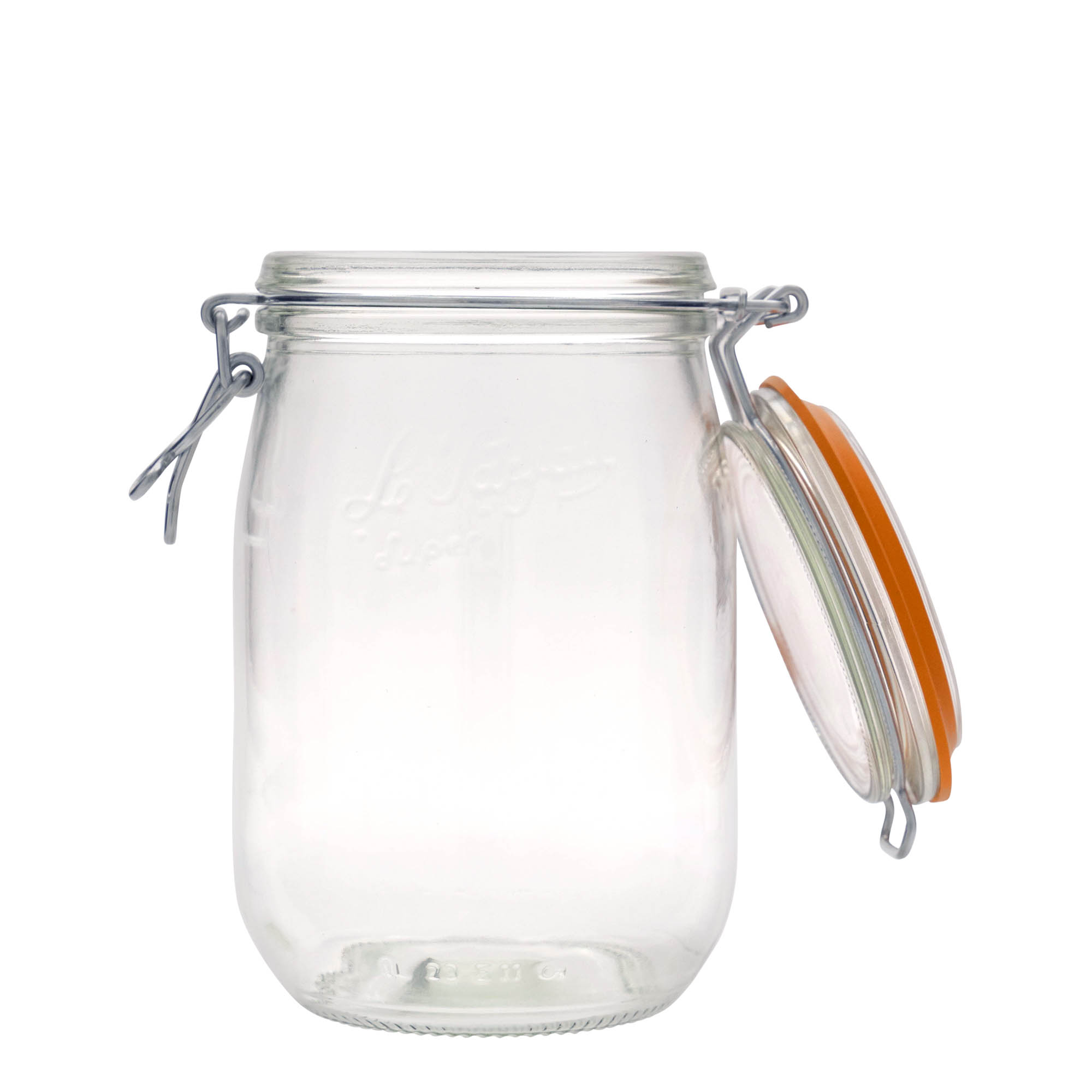 1.000 ml Tel Mandallı Kavanoz 'Le Parfait Super Bocal', Ağız: Tel Mandallı Kapatma 1.000 ml Tel Mandallı Kavanoz 'Le Parfait Super Bocal', Ağız: Tel Mandallı Kapatma