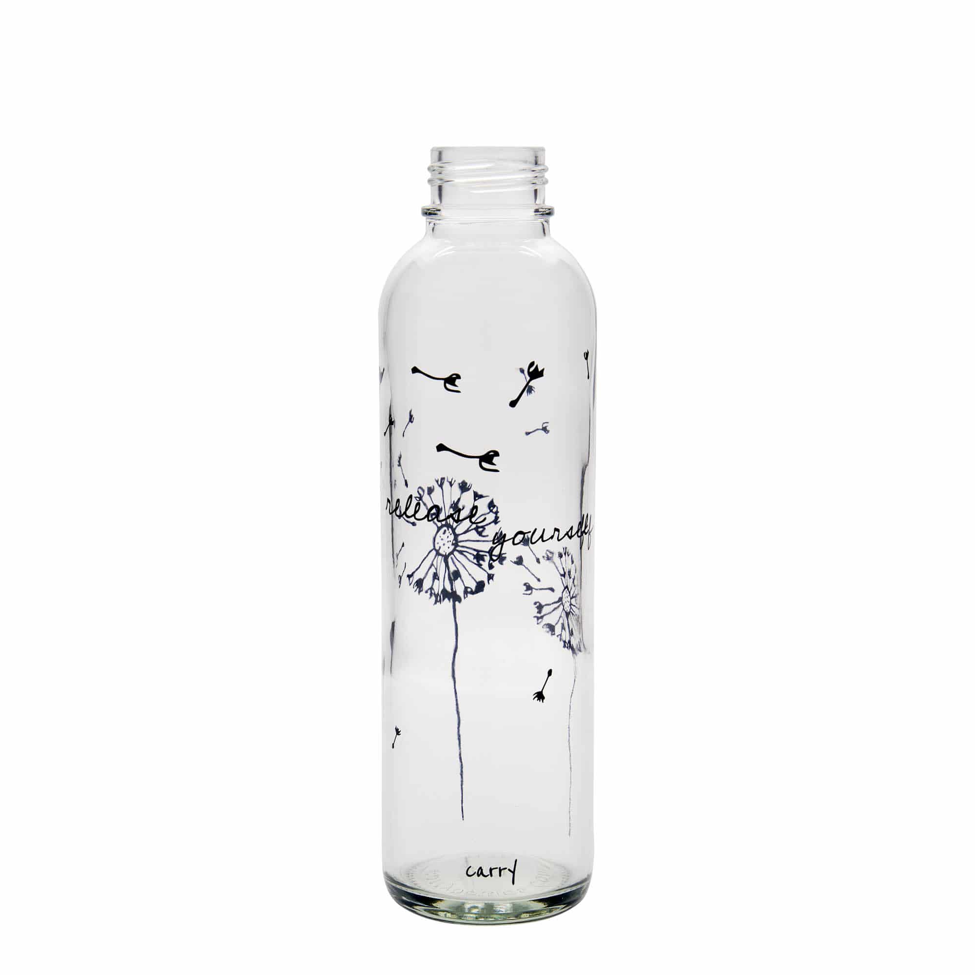 700 ml Taşıma Şişesi CARRY Bottle, Tasarım: Kendini Serbest Bırak, Ağız: Vidalı Kapak