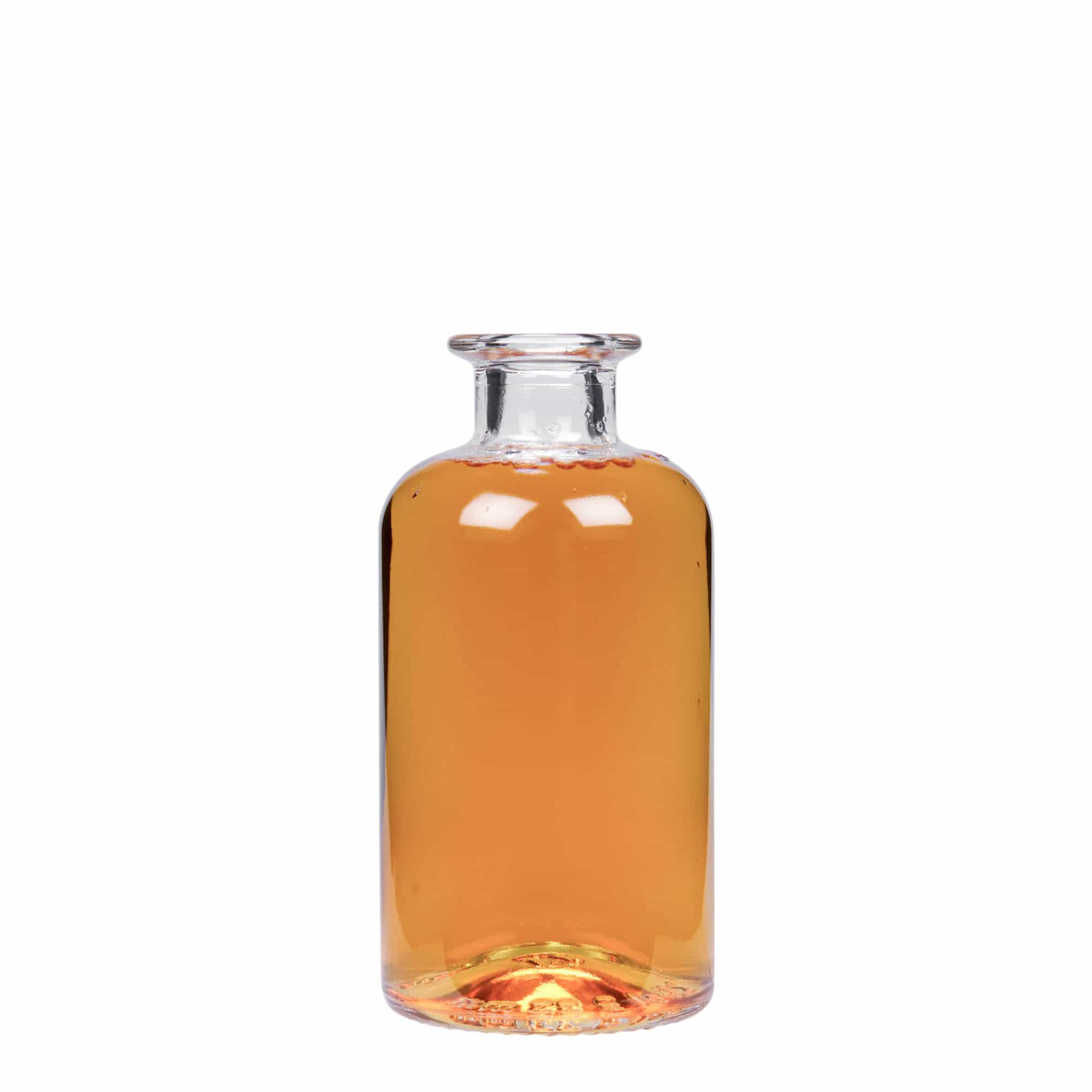 250 ml Cam Şişe Eczacı, Ağız: Mantar