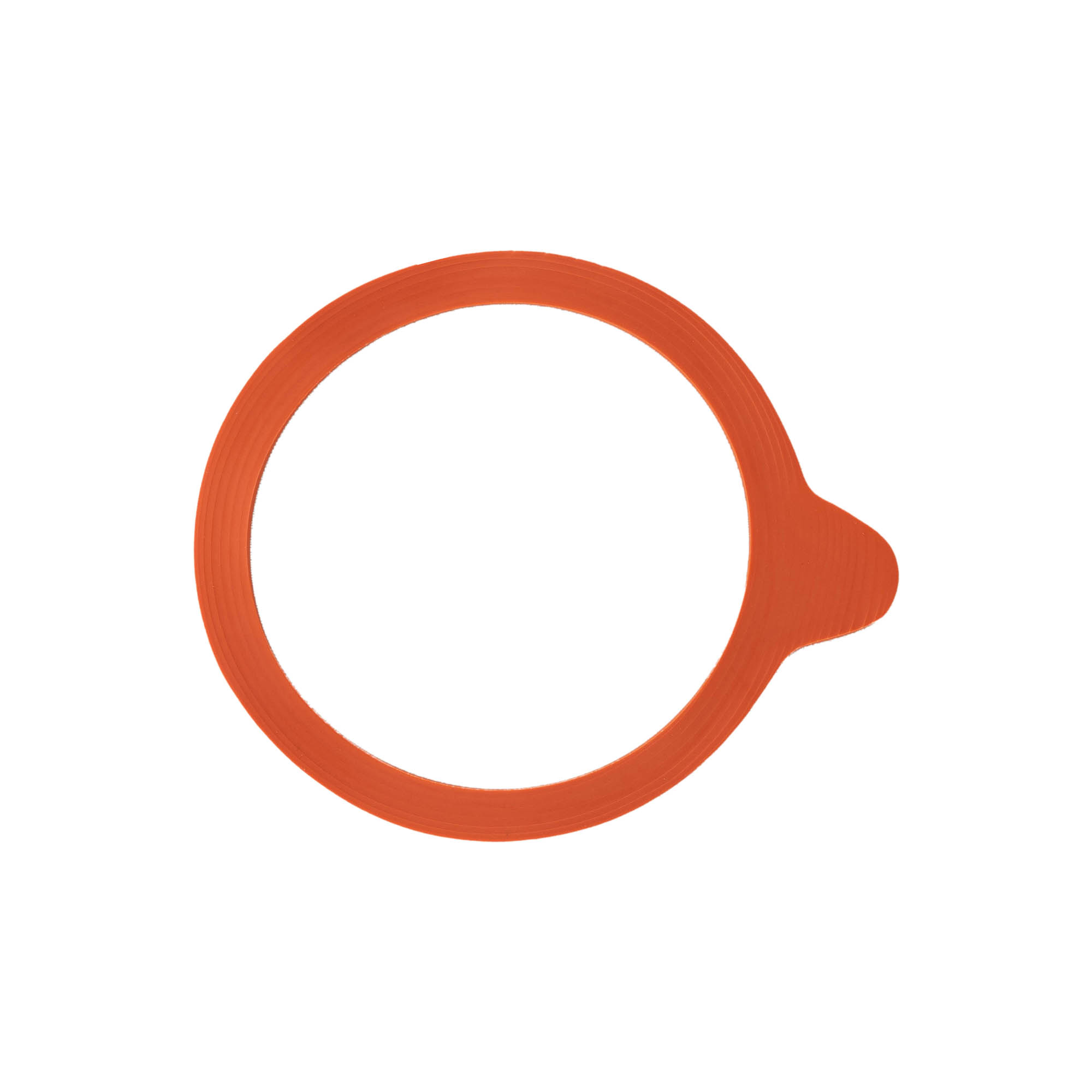 WECK Konserve Halkası RR80, kırmızı, ağız: Yuvarlak kenar