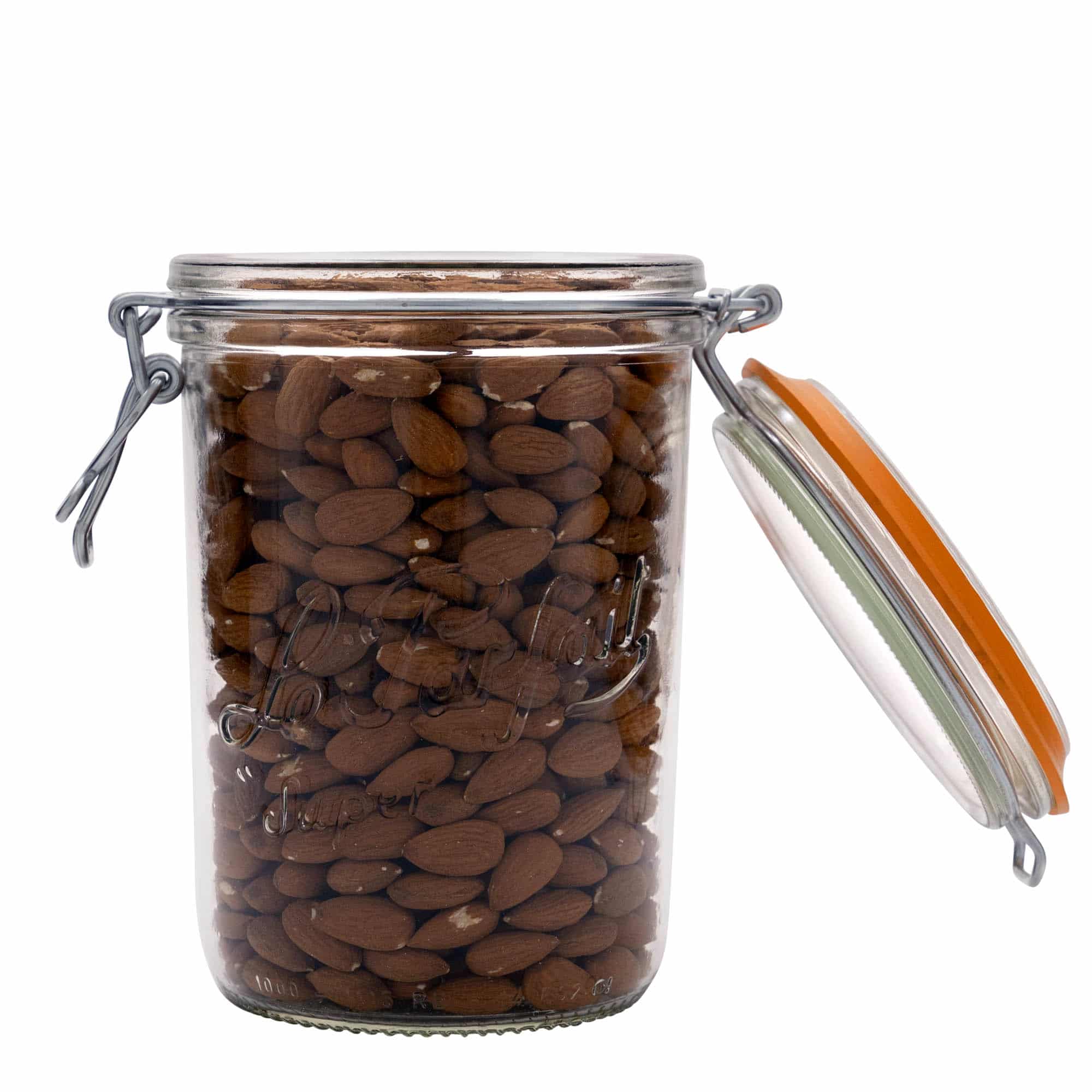 1.000 ml Tel Mandallı Kavanoz 'Le Parfait Super Terrine', Ağız: Tel Mandallı Kapatma