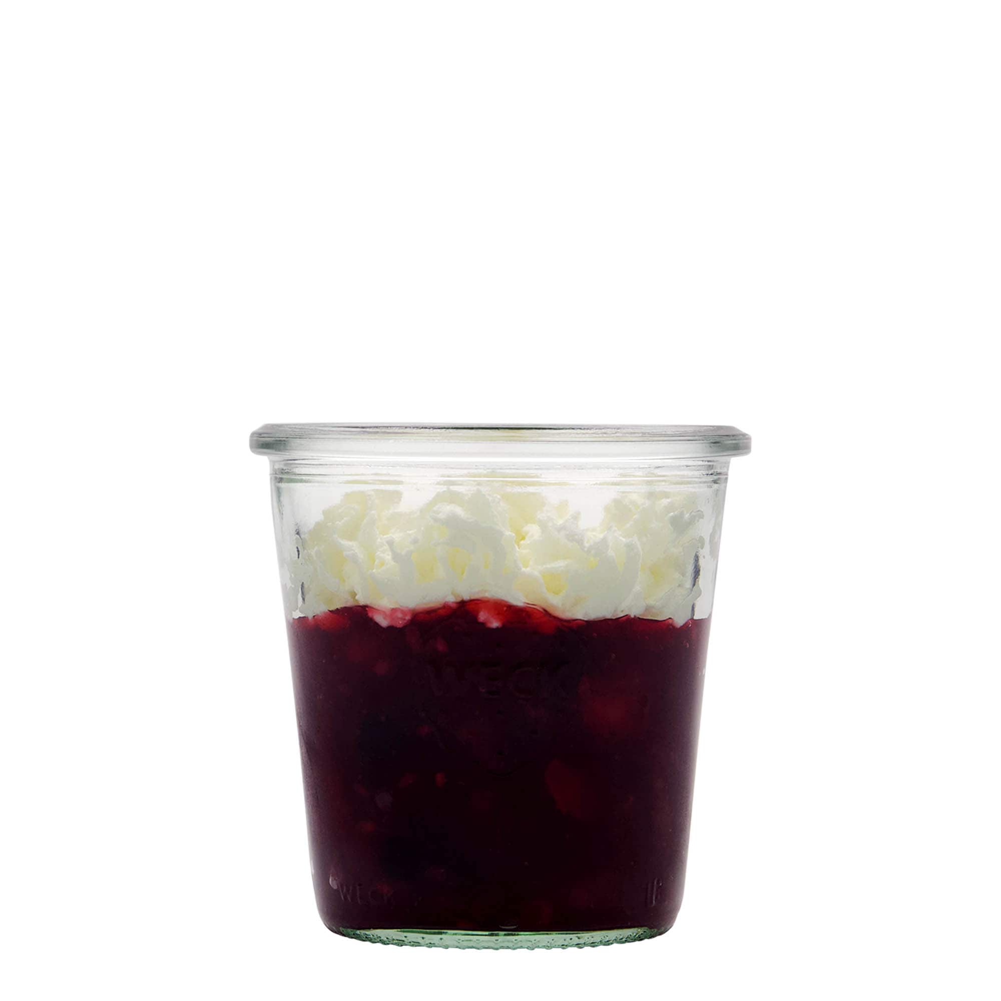 290 ml WECK kavanoz, Ağız: Yuvarlak kenar 290 ml WECK kavanoz, Ağız: Yuvarlak kenar