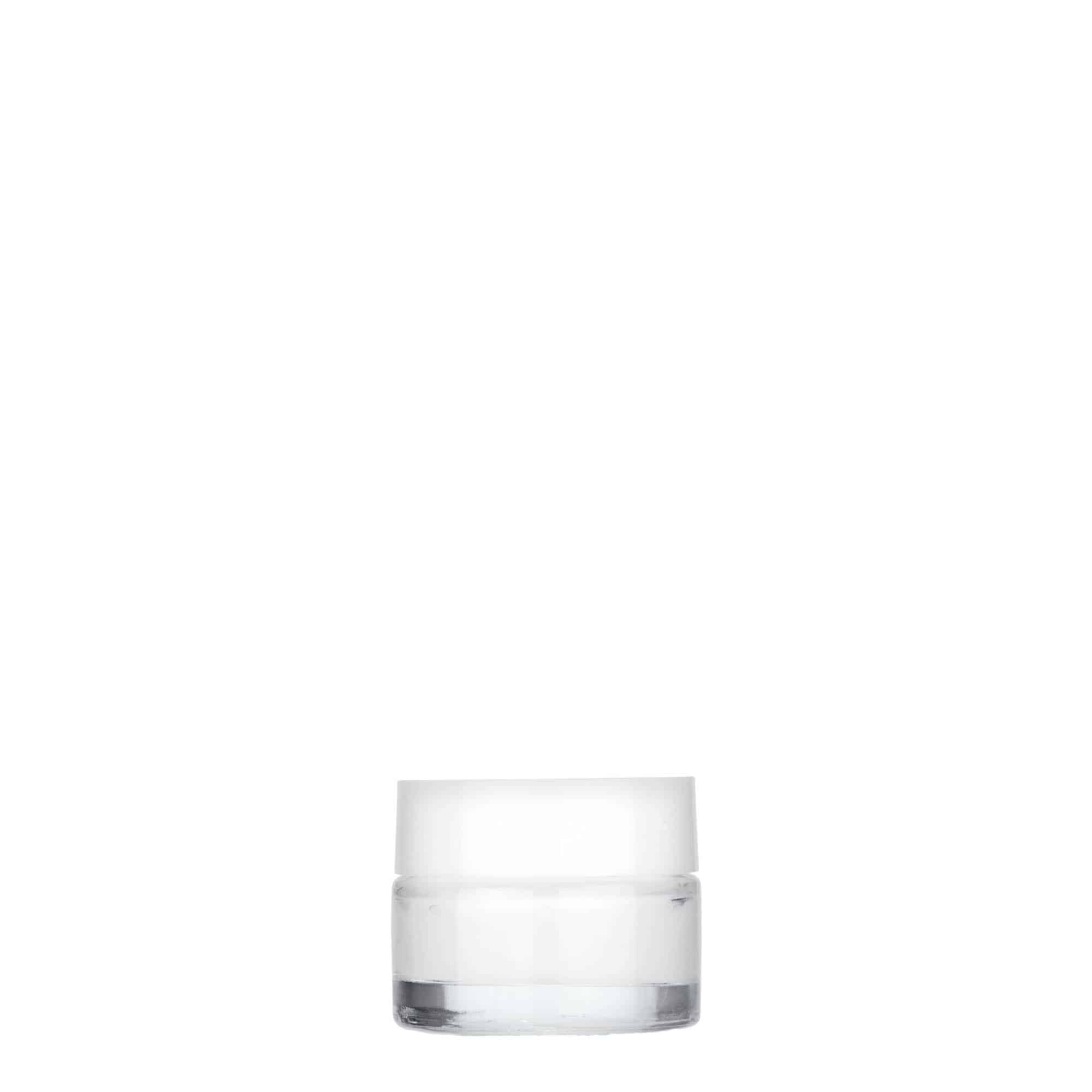 5 ml Kavanoz 'Beauty', Cam, Ağız: Vidalı kapak